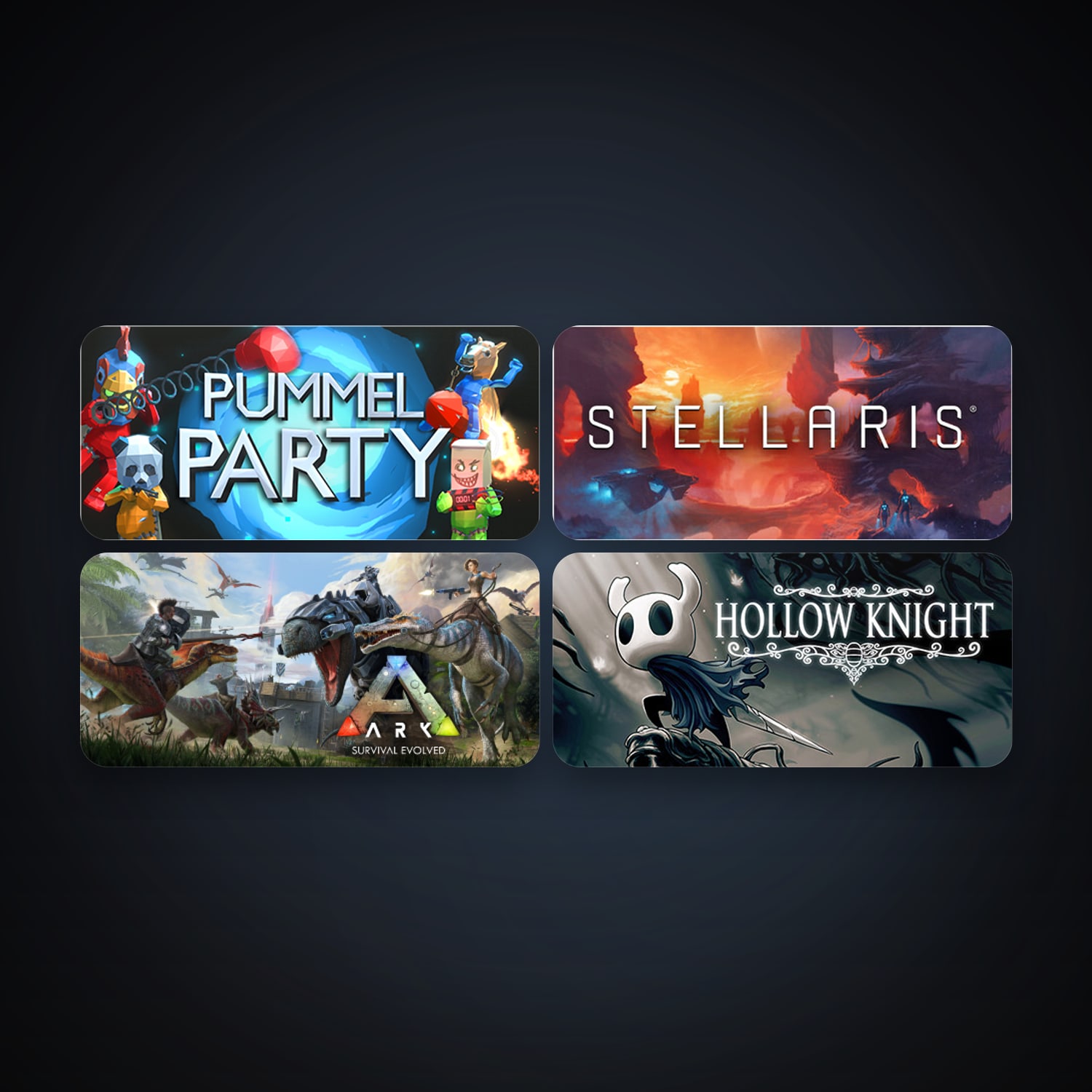 Stellaris + ARK: Survival Evolved, 5 games, clean — HabibiAccounts