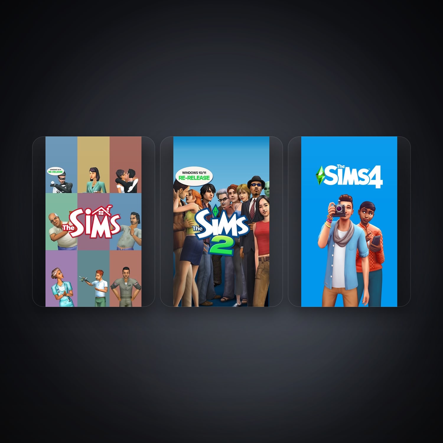 EA The Sims + The Sims Packs + The Sims 2 + The Sims 2 Packs — FR — 3 games — HabibiAccounts