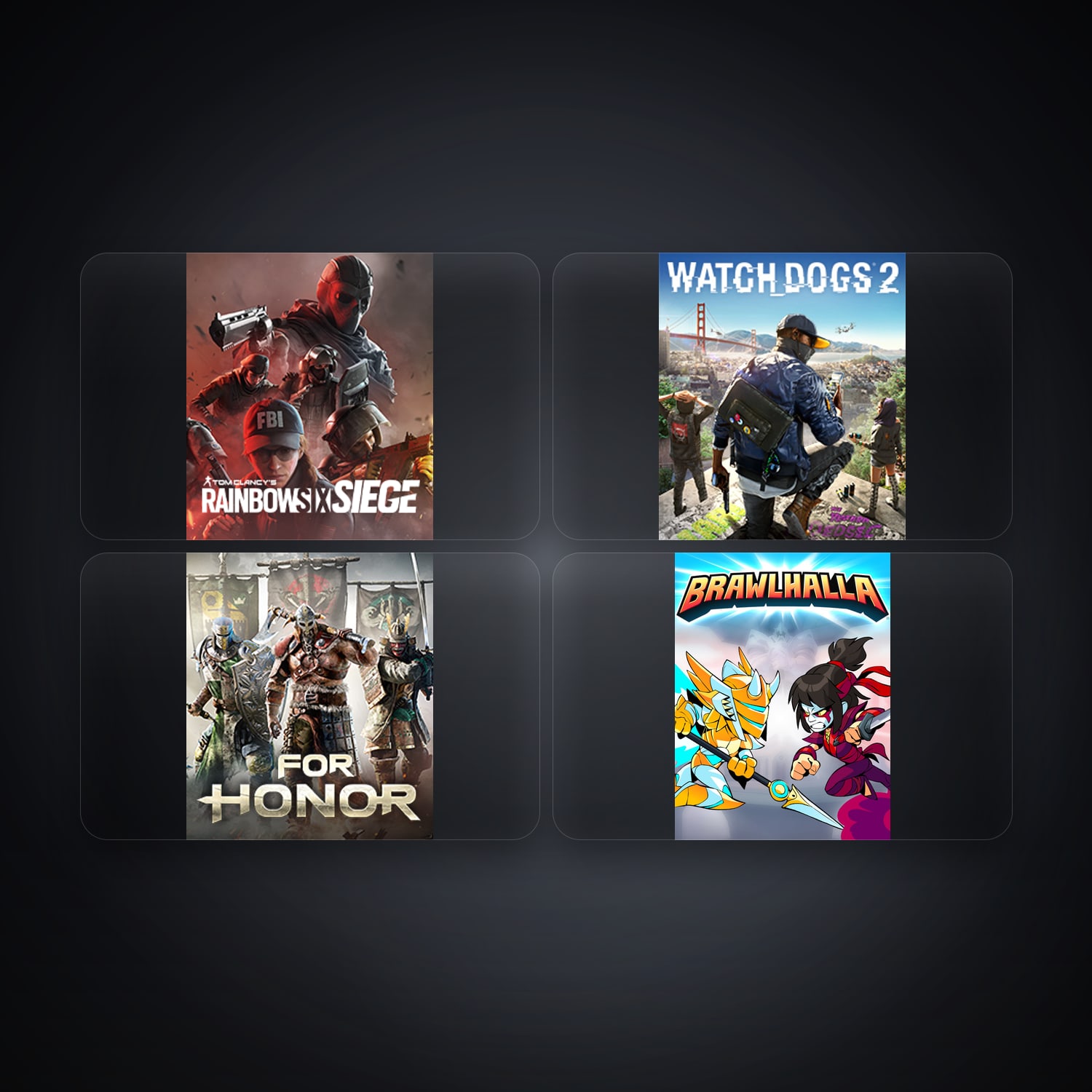Ubisoft Tom Clancy's Rainbow Six Siege + WATCH_DOGS 2 — US — 4 games — HabibiAccounts