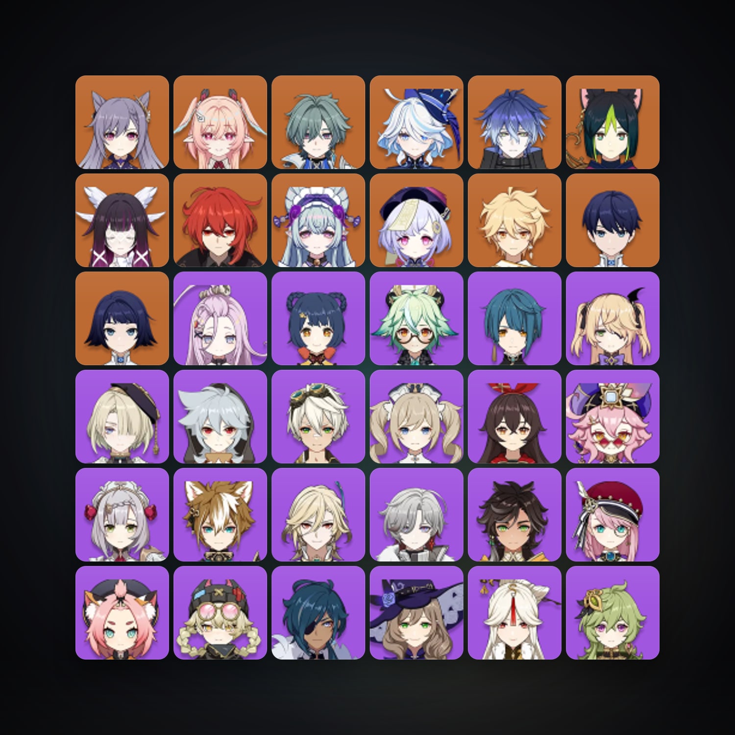 Genshin Impact | AR 56 | 49 Chars | 10× 5★ — Genshin / miHoYo Account — HabibiAccounts