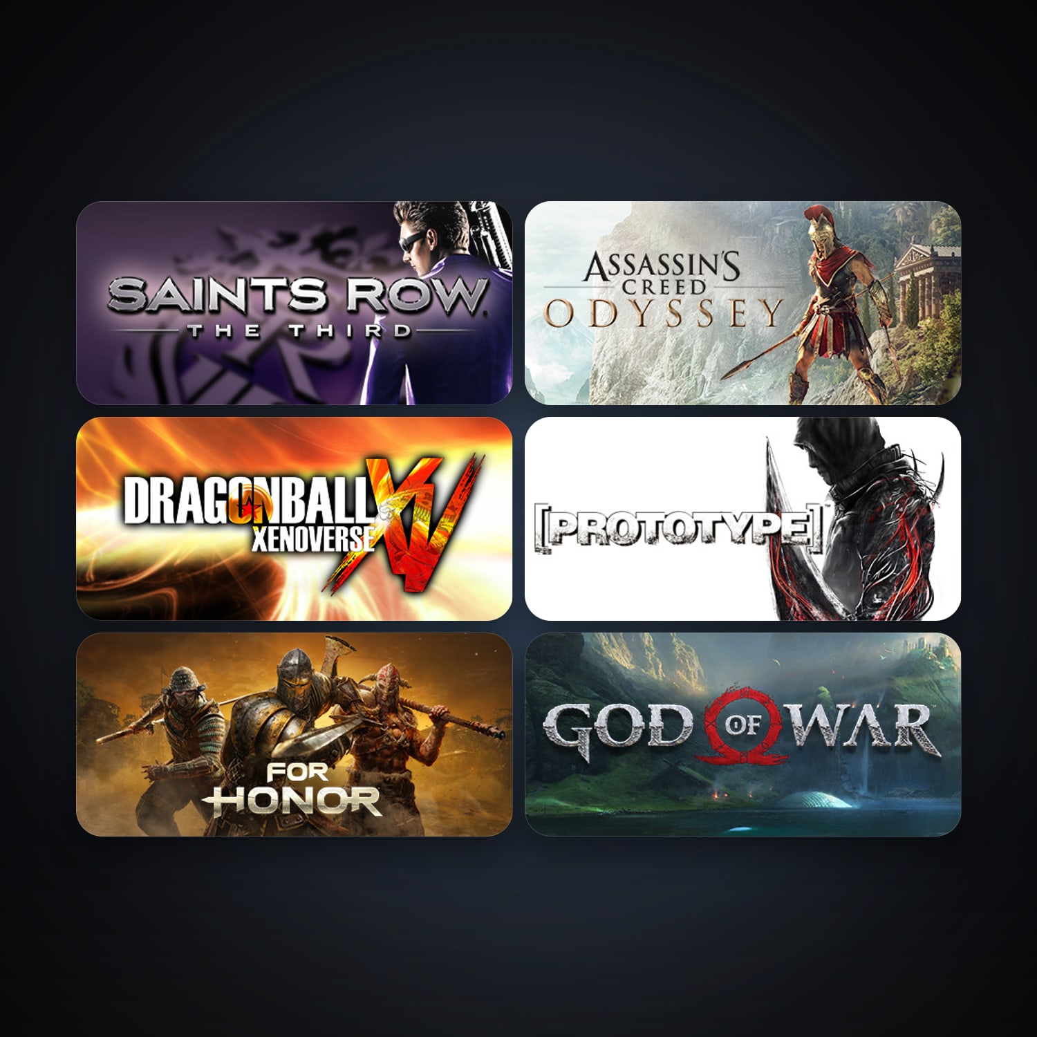 Prototype + Saints Row: The Third, 71 games, clean — HabibiAccounts