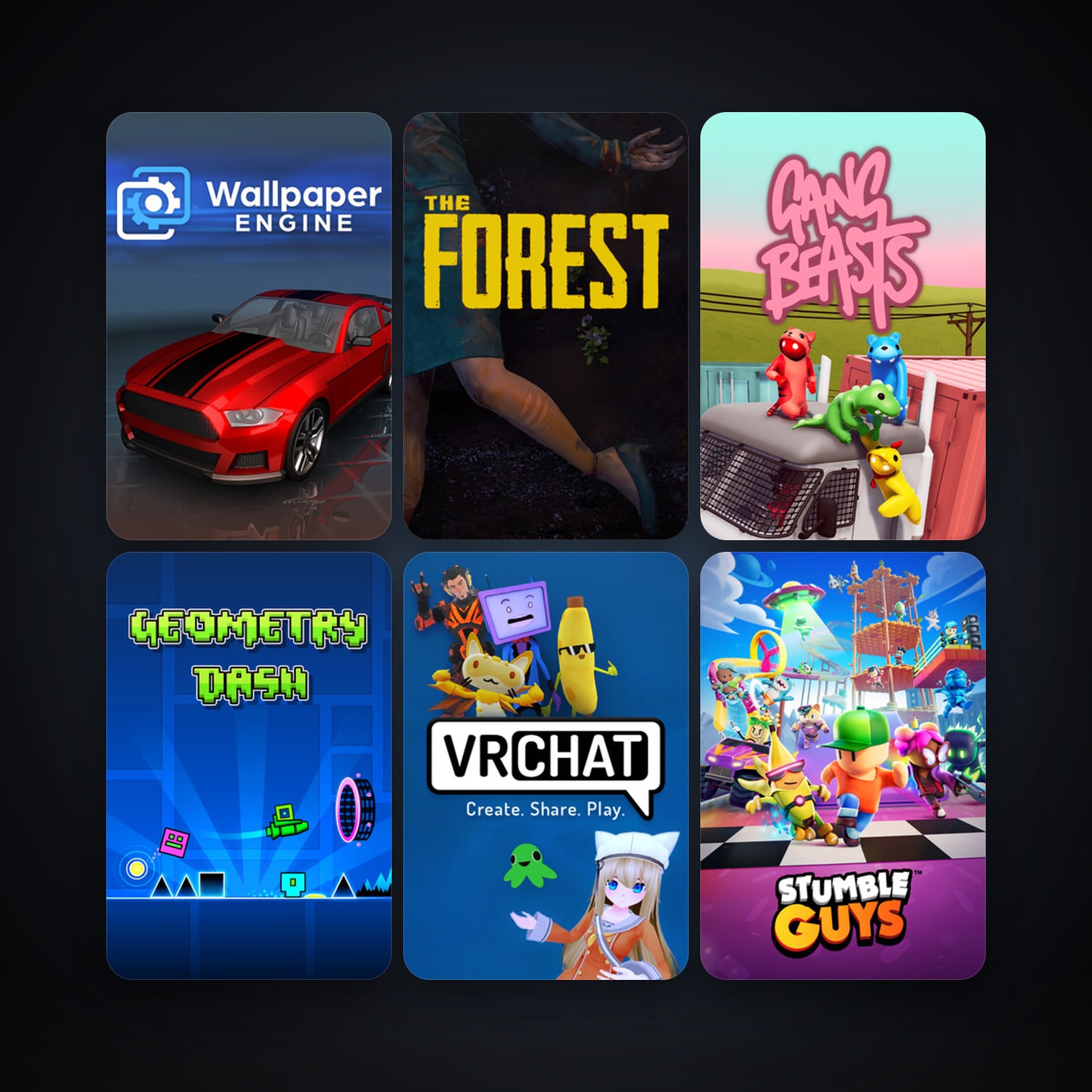 Free CS2 (No Prime) + The Forest, 80 games, clean — HabibiAccounts