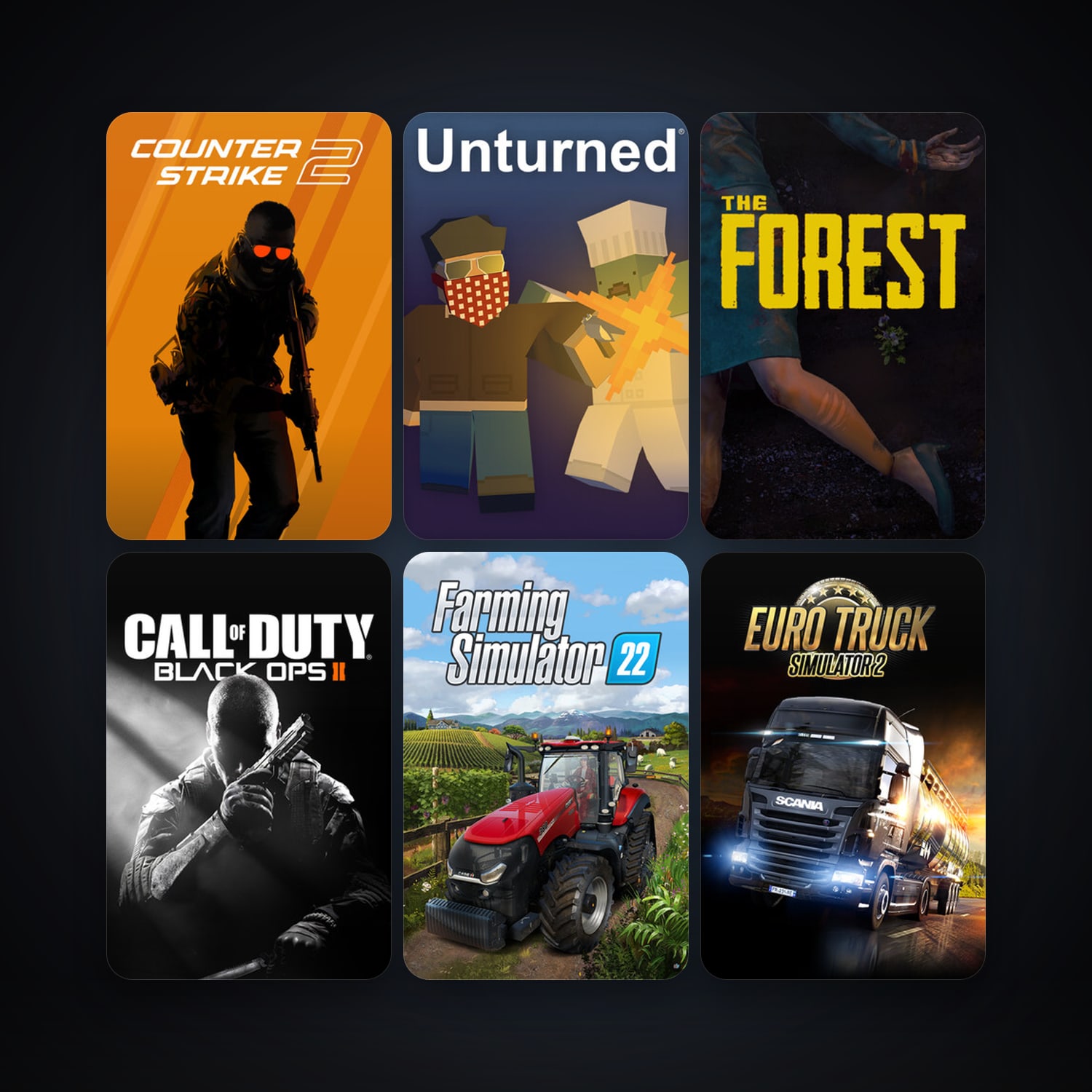 CS2 Prime + Call of Duty: Black Ops II, 20 games, clean — HabibiAccounts