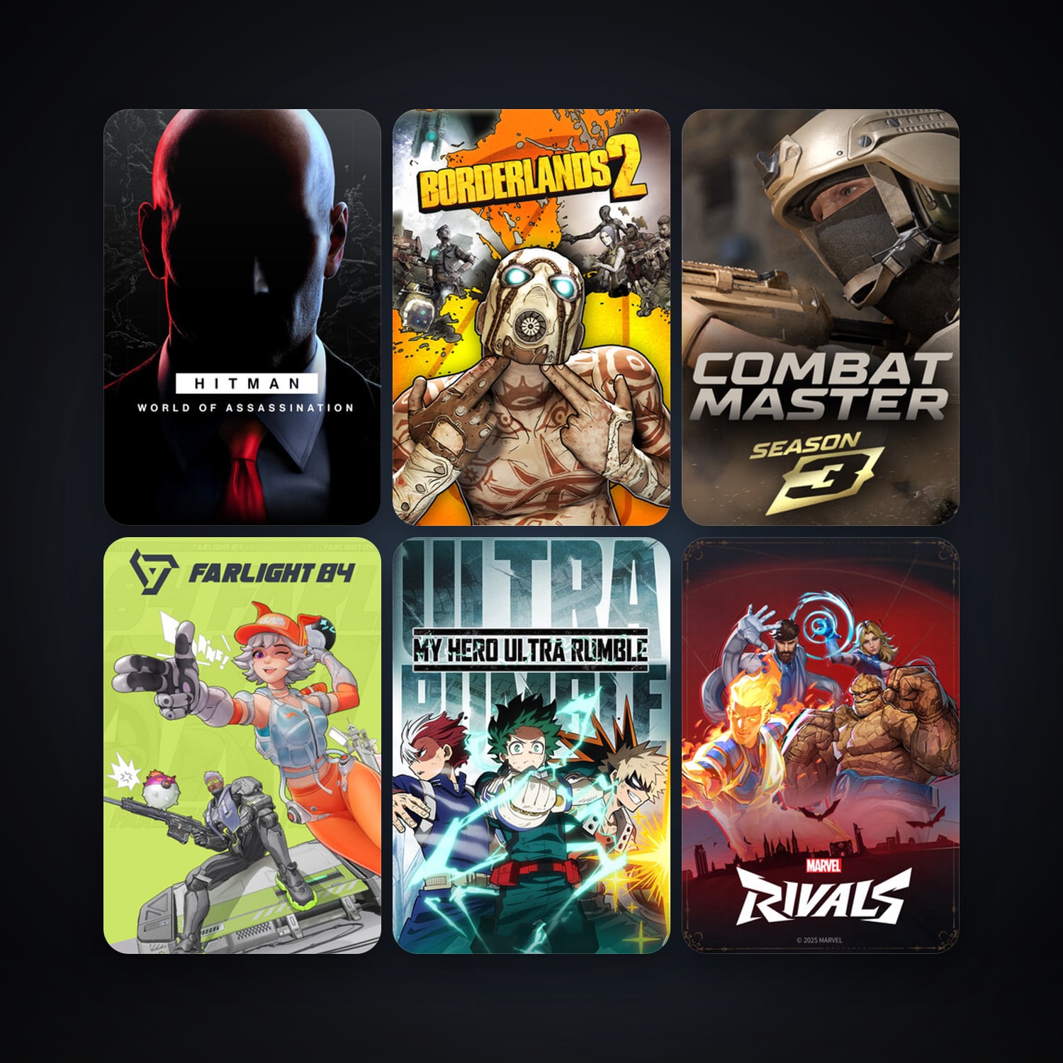 Borderlands 2 + Aimlabs, 19 games, clean — HabibiAccounts