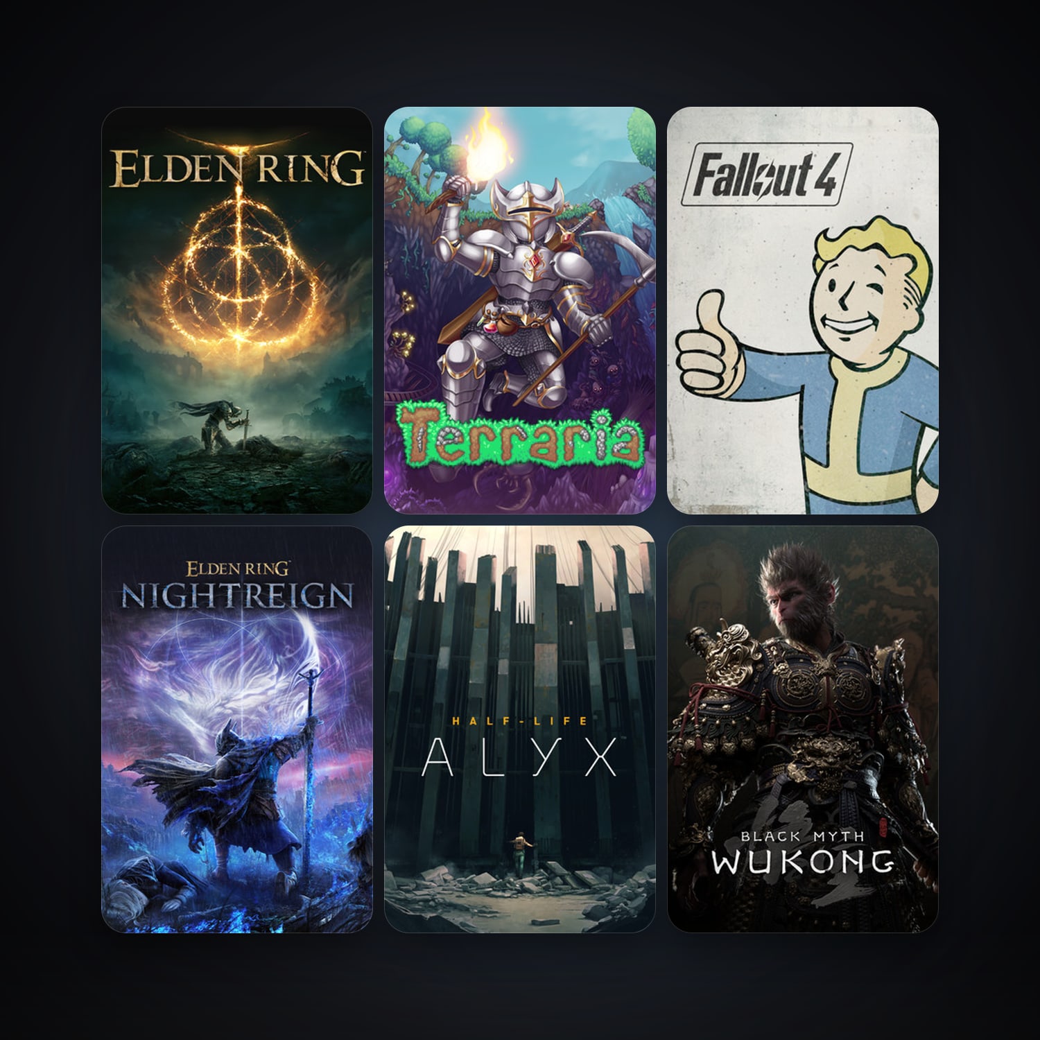 Terraria + Fallout 4, 31 games, clean — HabibiAccounts