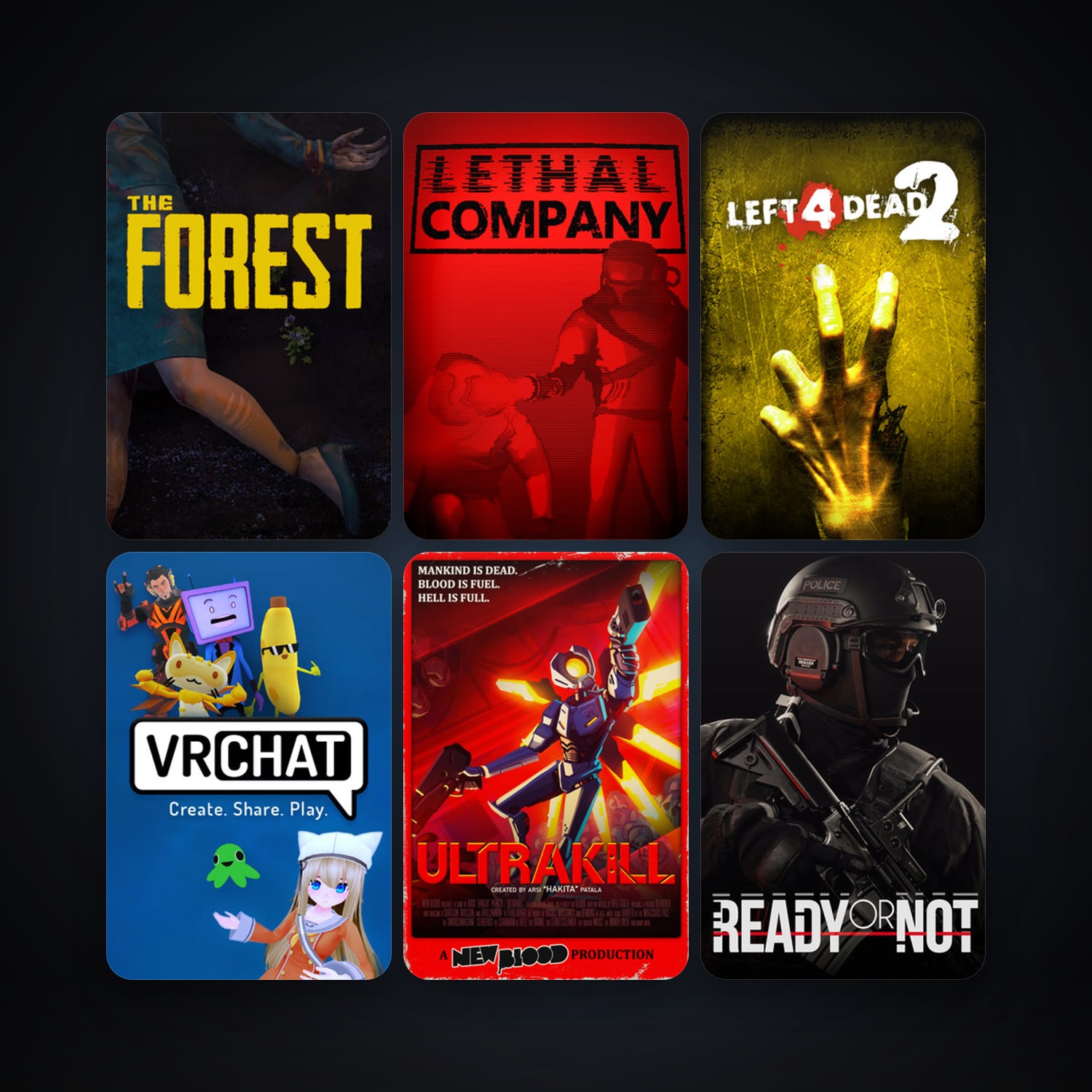 Left 4 Dead 2 + Free CS2 (No Prime), 18 games, clean — HabibiAccounts