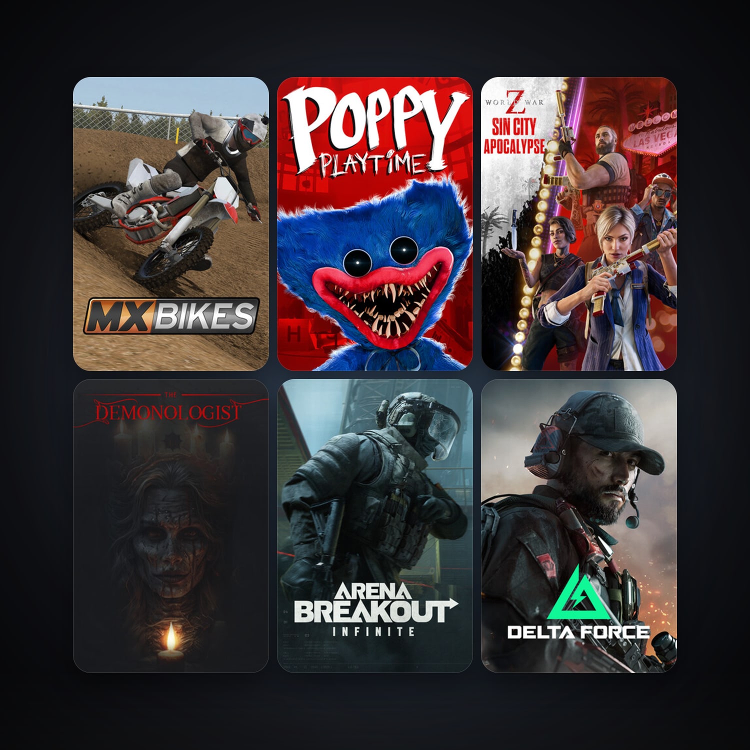 MX Bikes + World War Z: Aftermath, 10 games, clean — HabibiAccounts