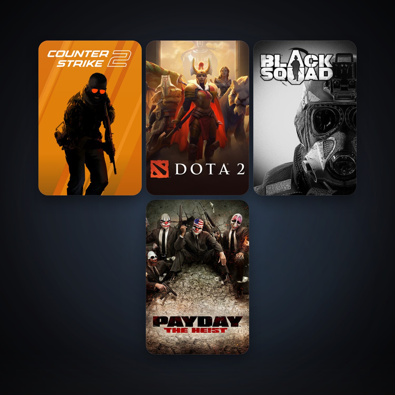 Dota 2 + CS2 Prime, 6 games, clean · 262792242 — HabibiAccounts