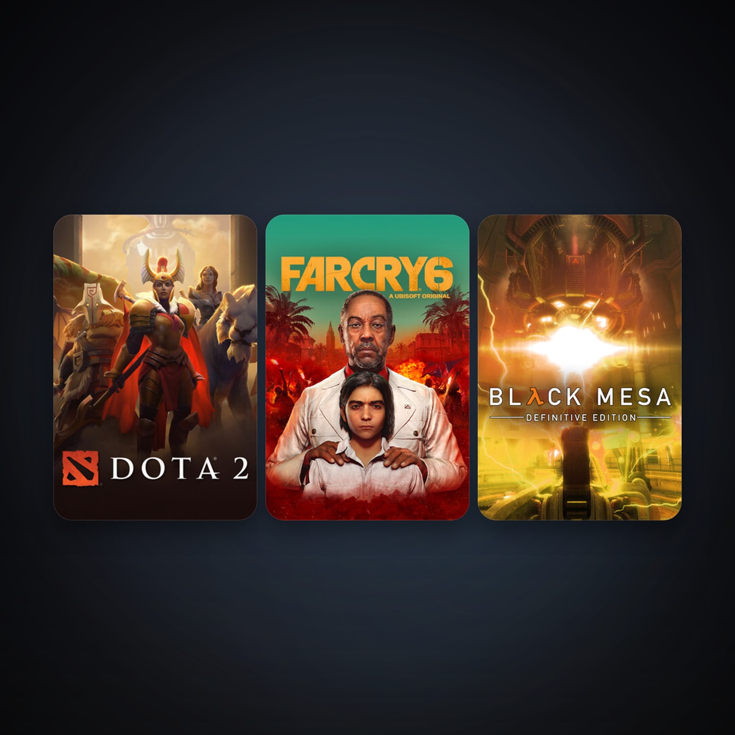 Dota 2 + Black Mesa, 10 games, clean — HabibiAccounts