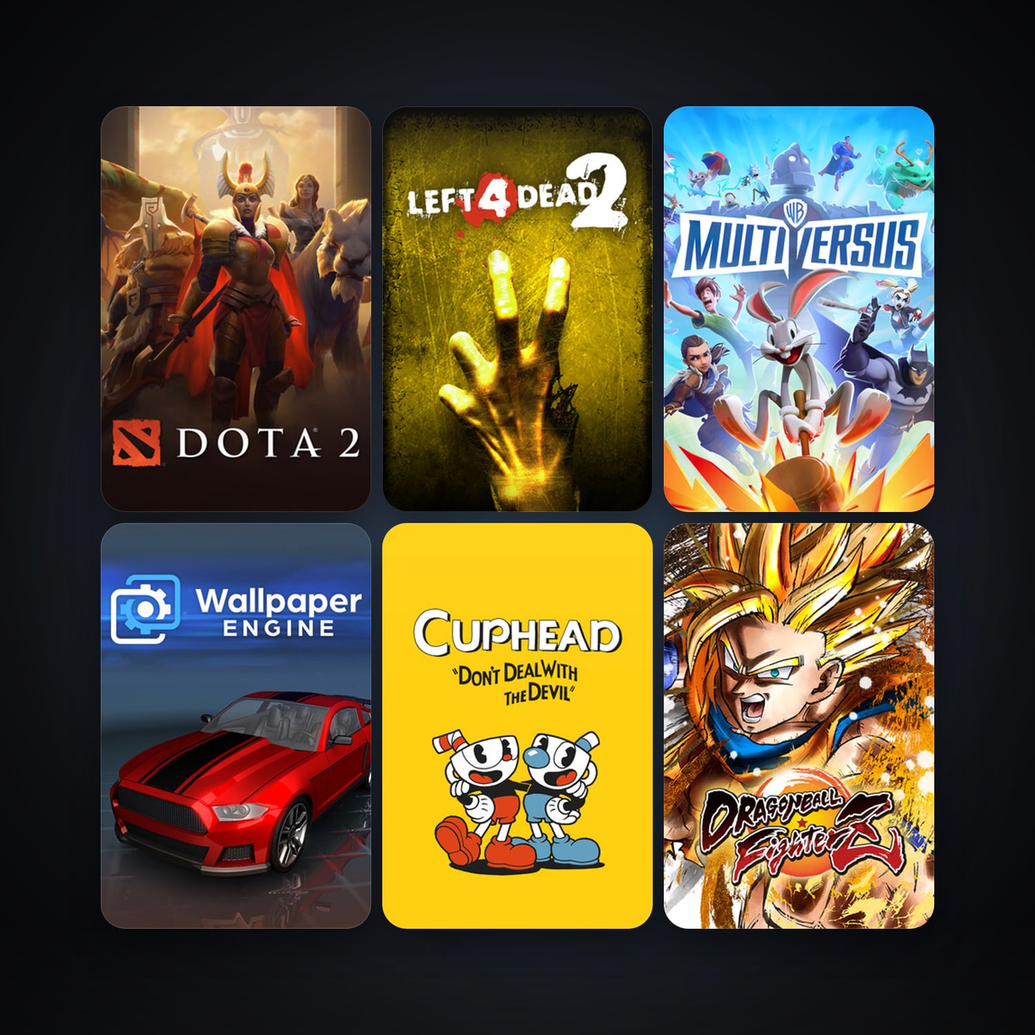 Left 4 Dead 2 + Dota 2, 23 games, clean — HabibiAccounts