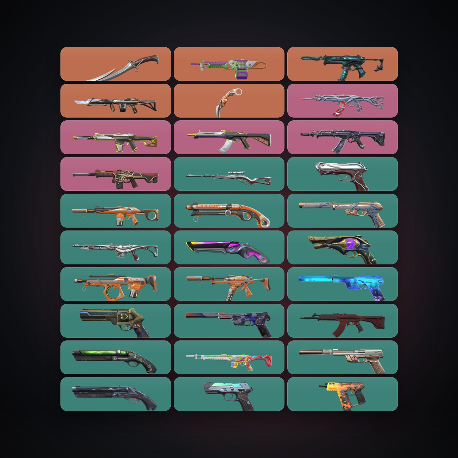 AP Gold 1 locker — 2 knives, 55 skins, lvl 321 — HabibiAccounts