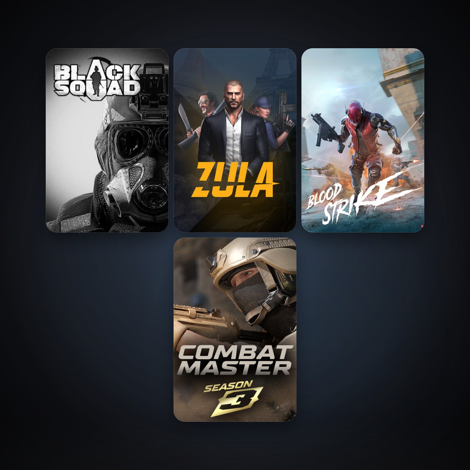 Black Squad + Zula Global, 9 games, clean — HabibiAccounts