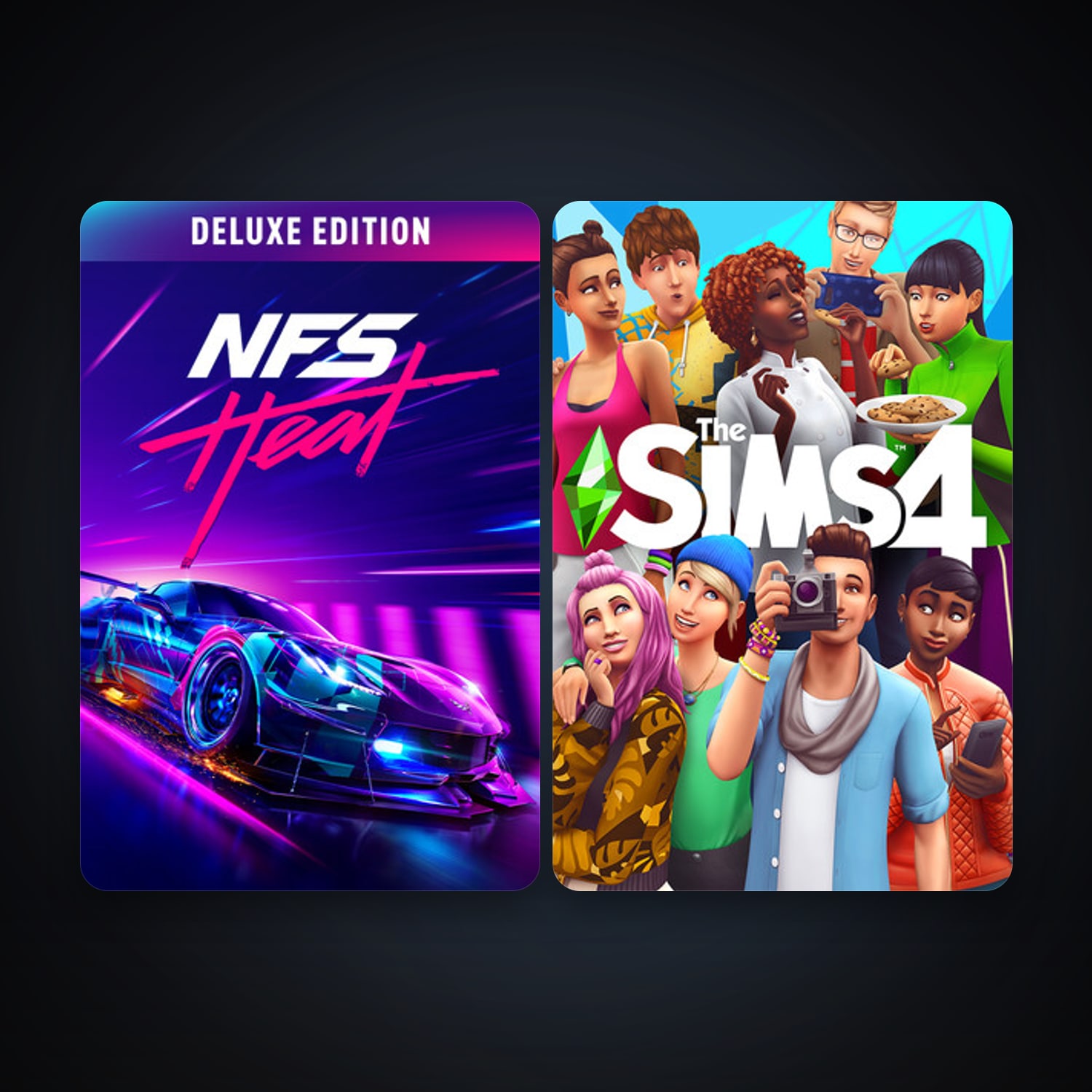 The Sims 4 + Need for Speed Heat, 6 games, clean — HabibiAccounts
