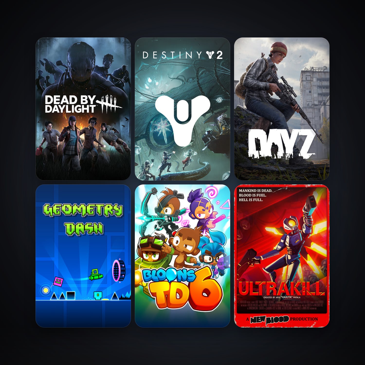 DayZ + Geometry Dash, 41 games, clean — HabibiAccounts