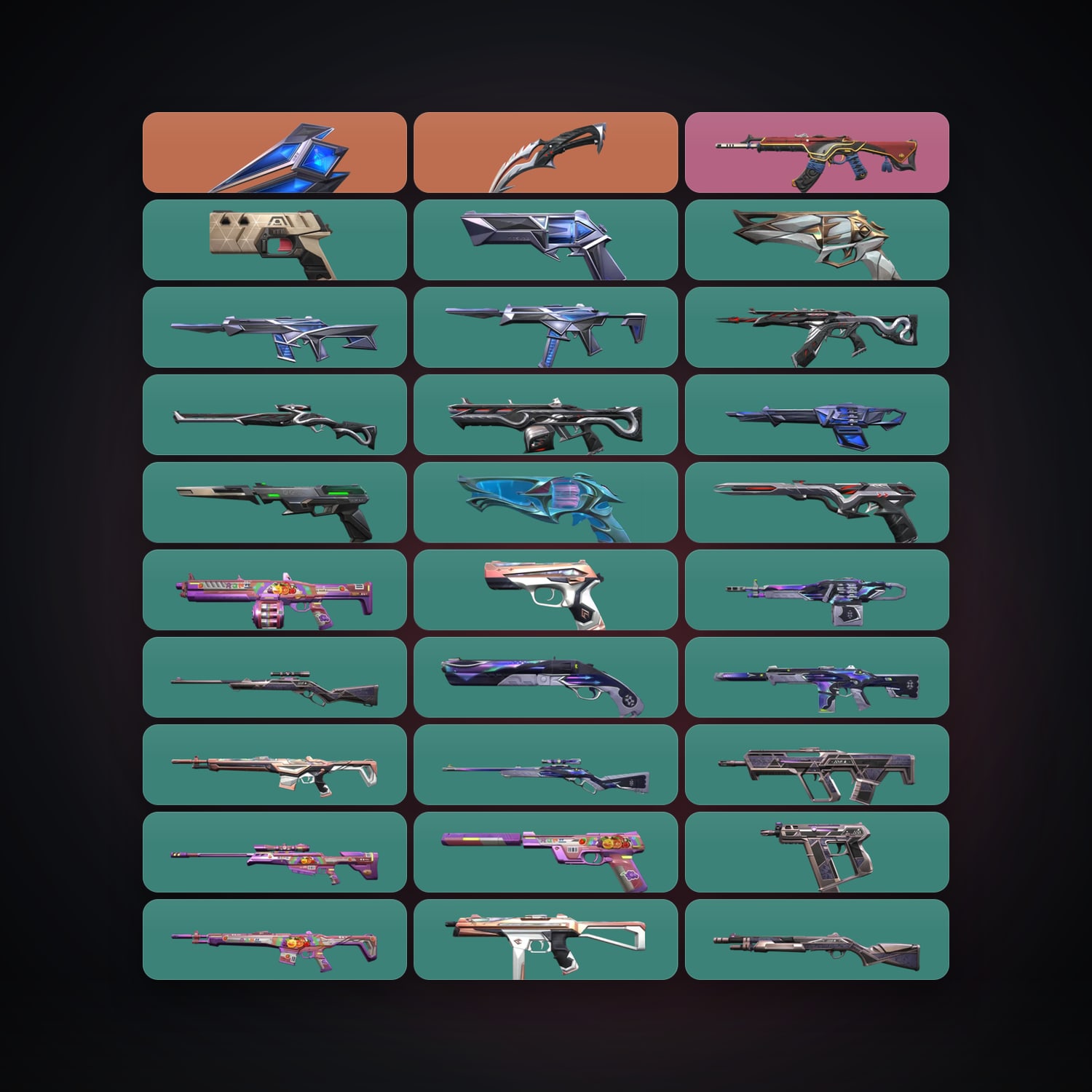 EU Silver 3 locker — 2 knives, 30 skins, lvl 107 — HabibiAccounts