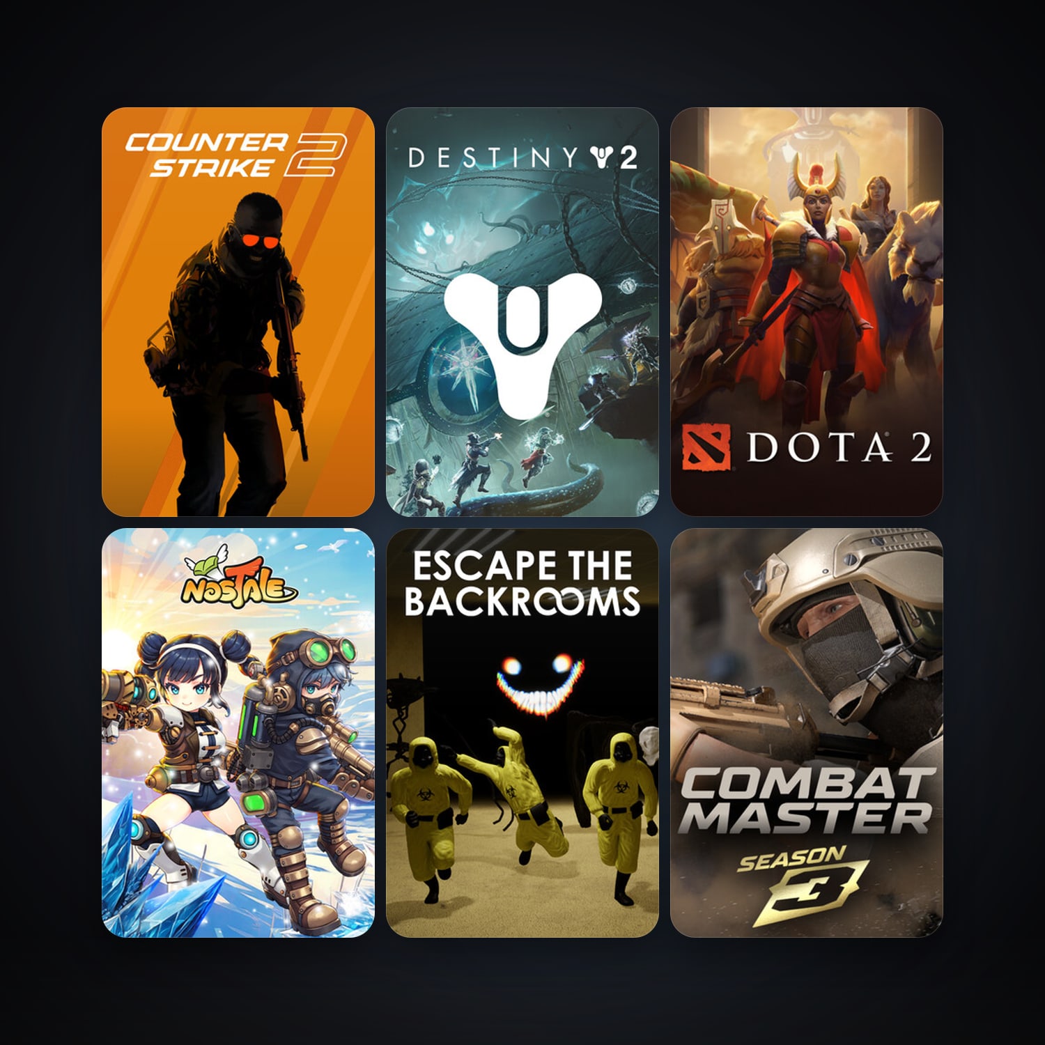 Dota 2 + CS2 Prime, 18 games, Steam 16, clean — HabibiAccounts