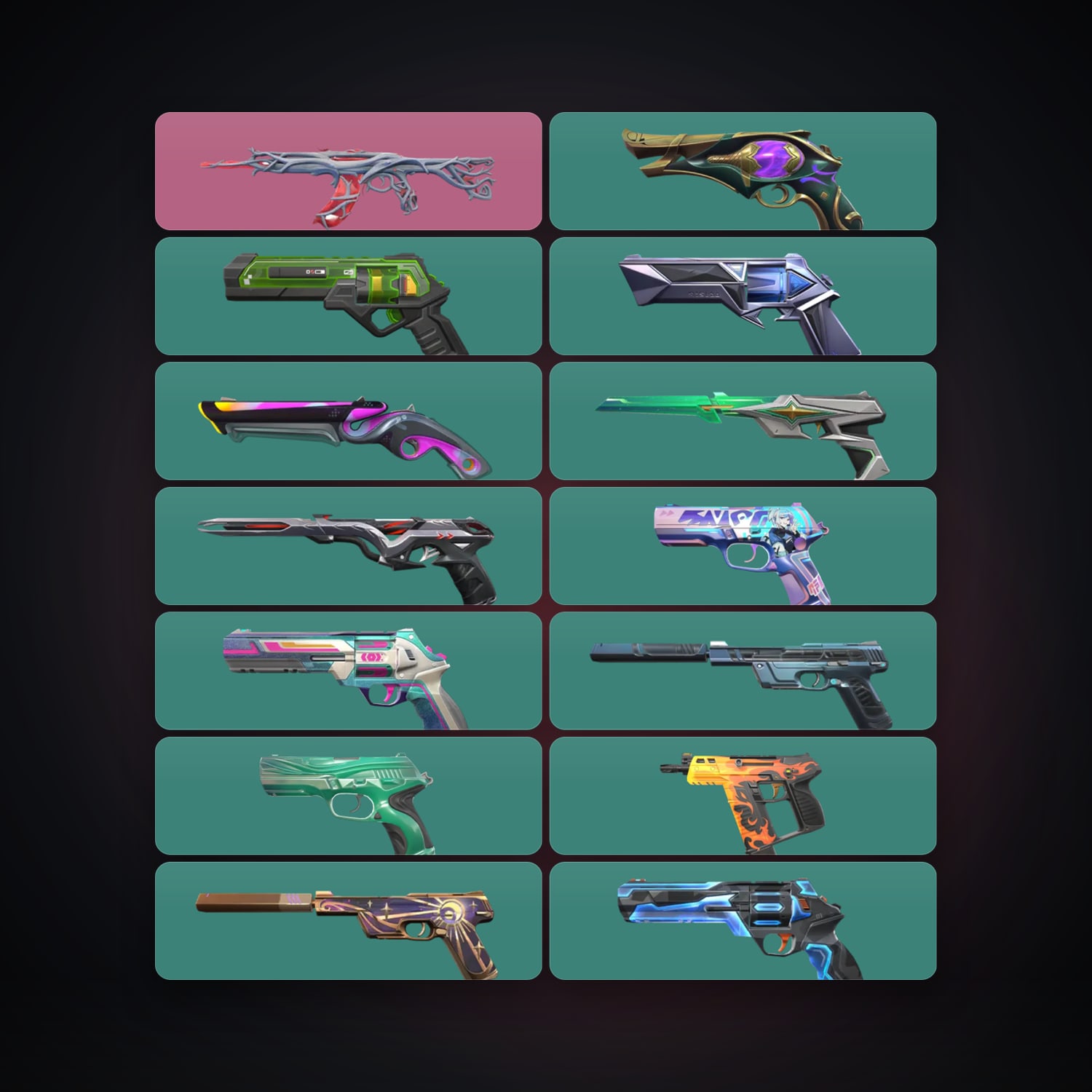 AP Silver 2 locker — 14 skins, lvl 250 — HabibiAccounts
