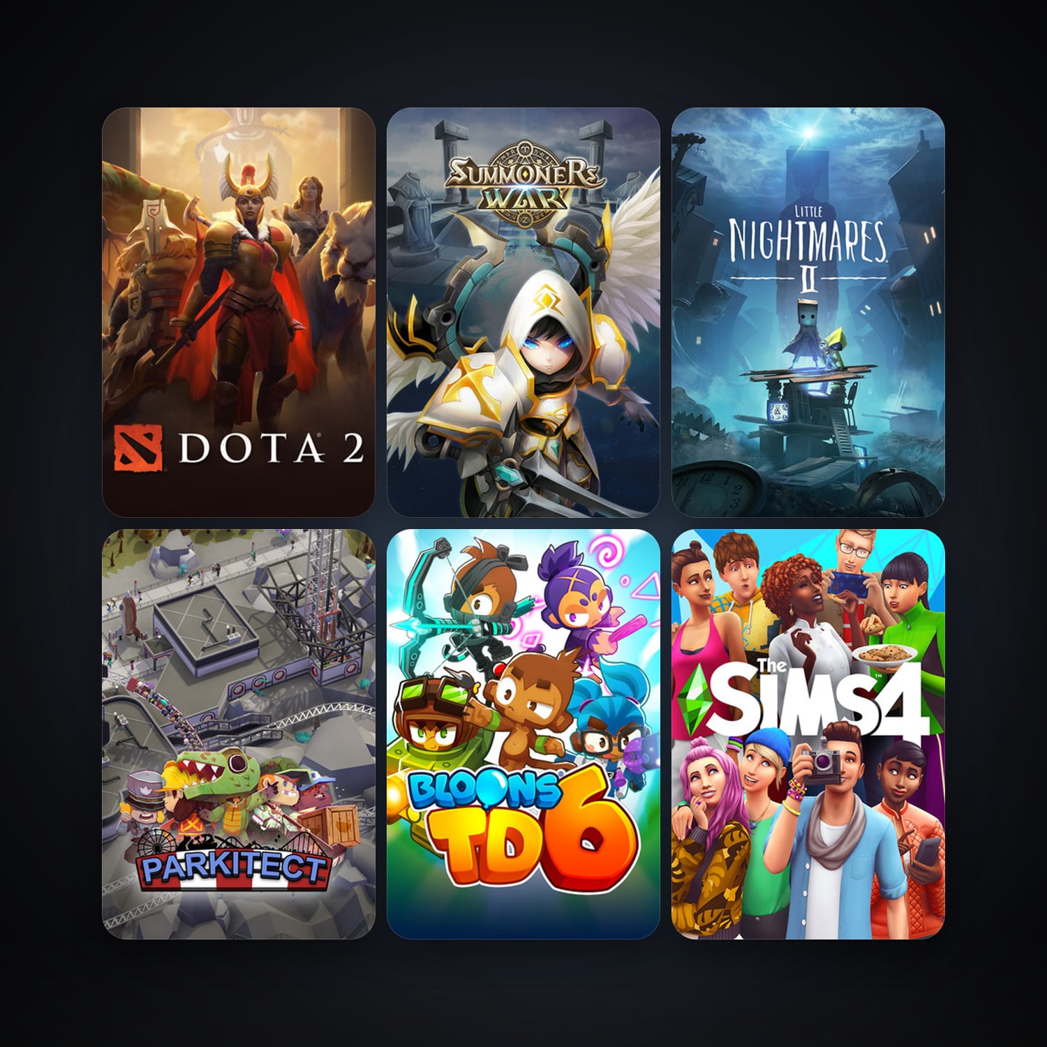 Dota 2 + Little Nightmares, 25 games, clean — HabibiAccounts