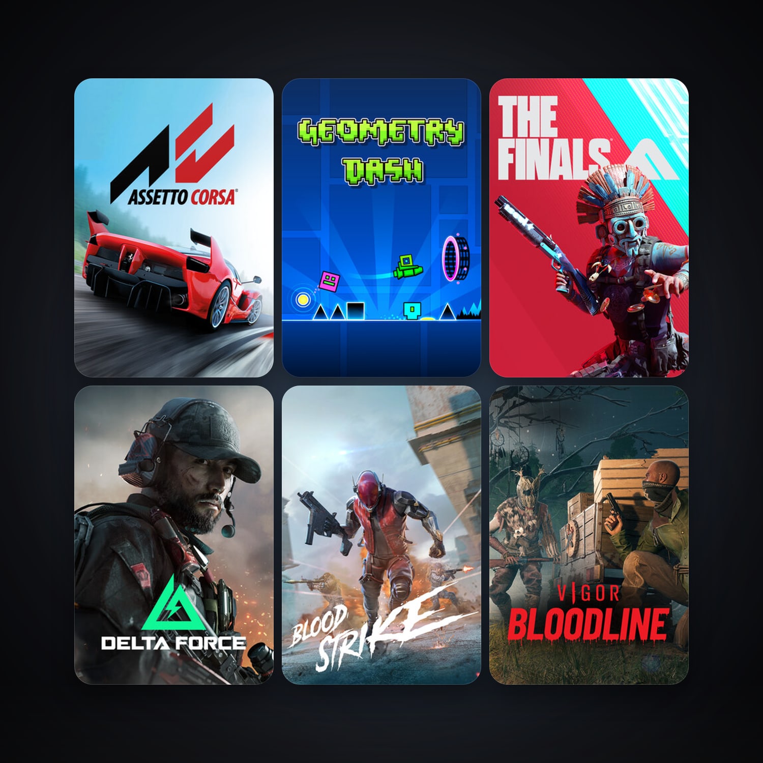 RaceRoom Racing Experience + Assetto Corsa, 23 games, clean — HabibiAccounts