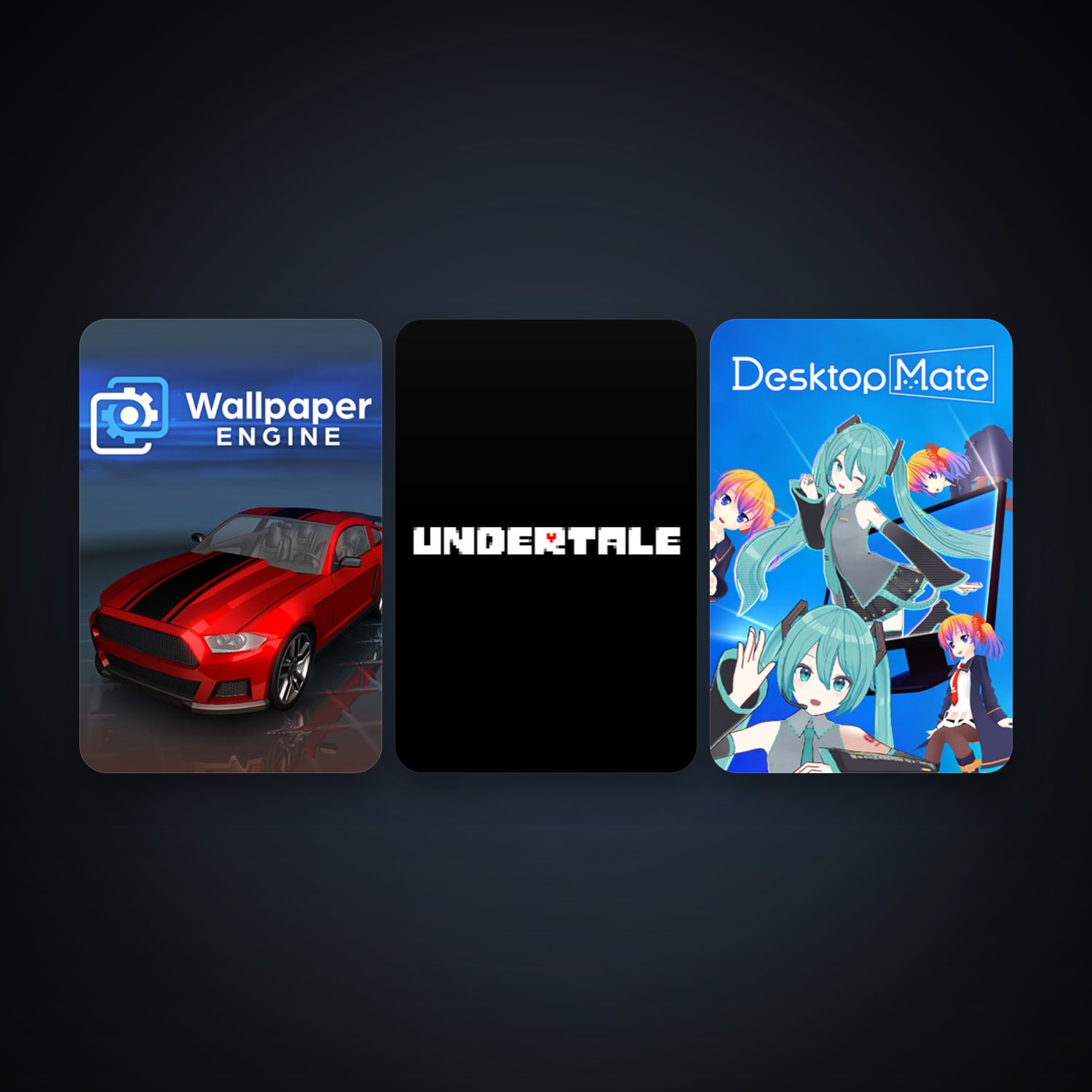 Undertale + Wallpaper Engine, 6 games, clean — HabibiAccounts