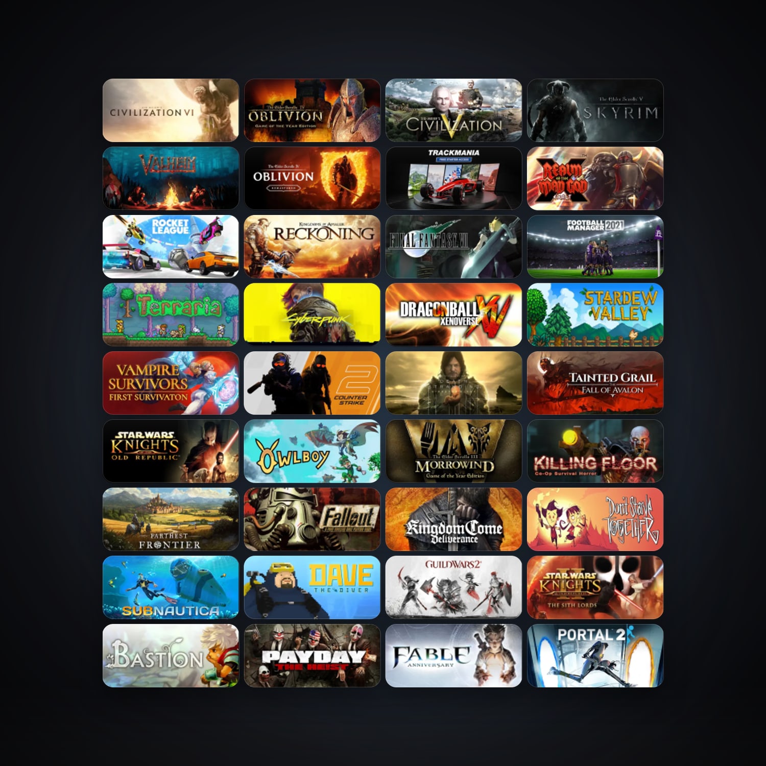 Steam 140 games, Steam 12, clean — HabibiAccounts