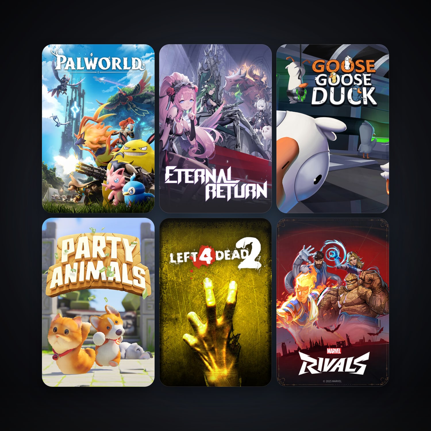 Left 4 Dead 2 + Human: Fall Flat, 10 games, clean — HabibiAccounts