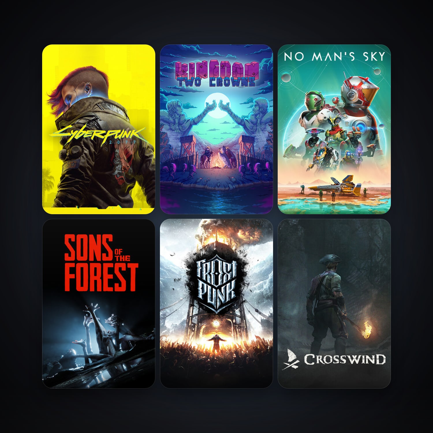 No Man's Sky + Frostpunk, 65 games, Steam 10, clean — HabibiAccounts