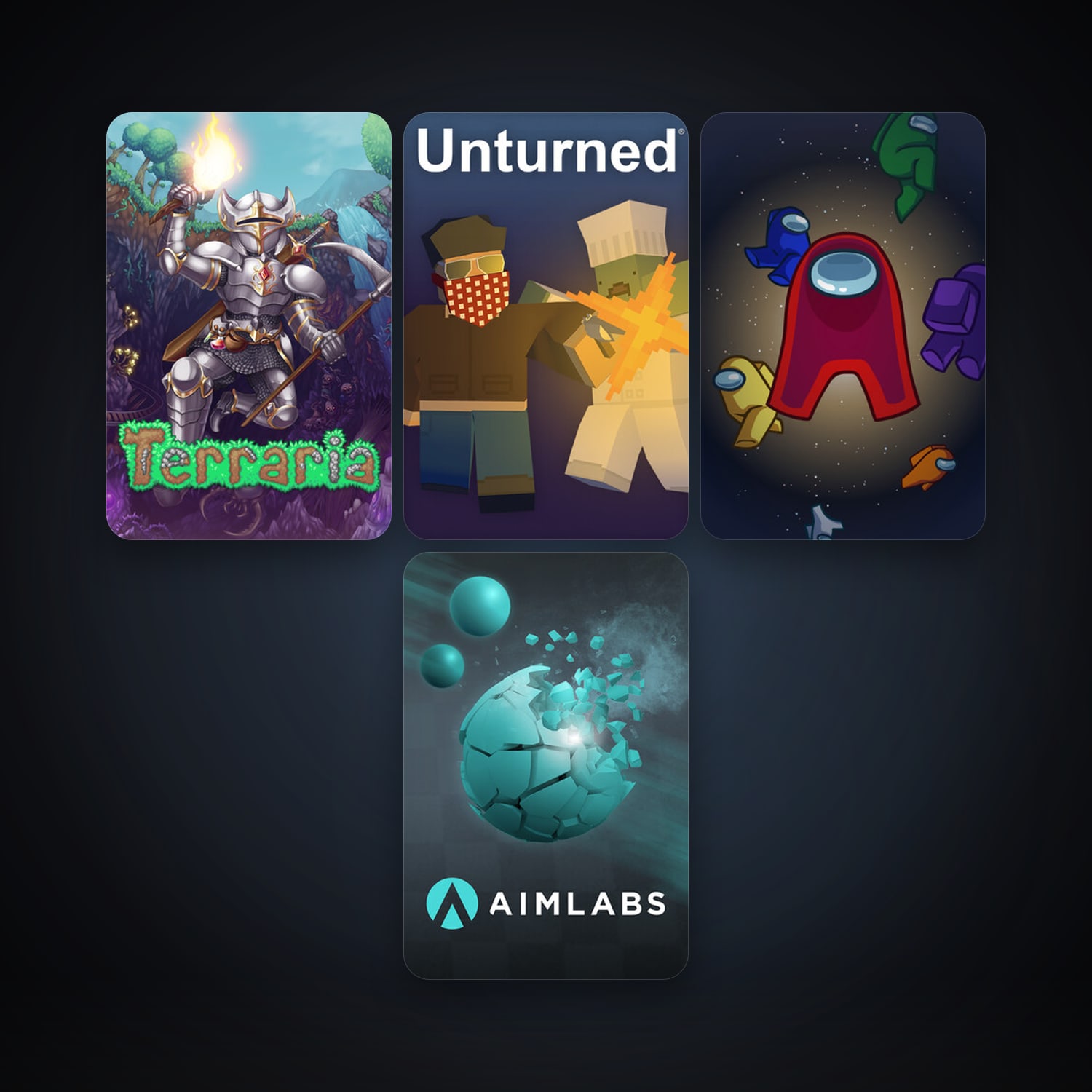 Terraria + Unturned, 9 games, clean — HabibiAccounts
