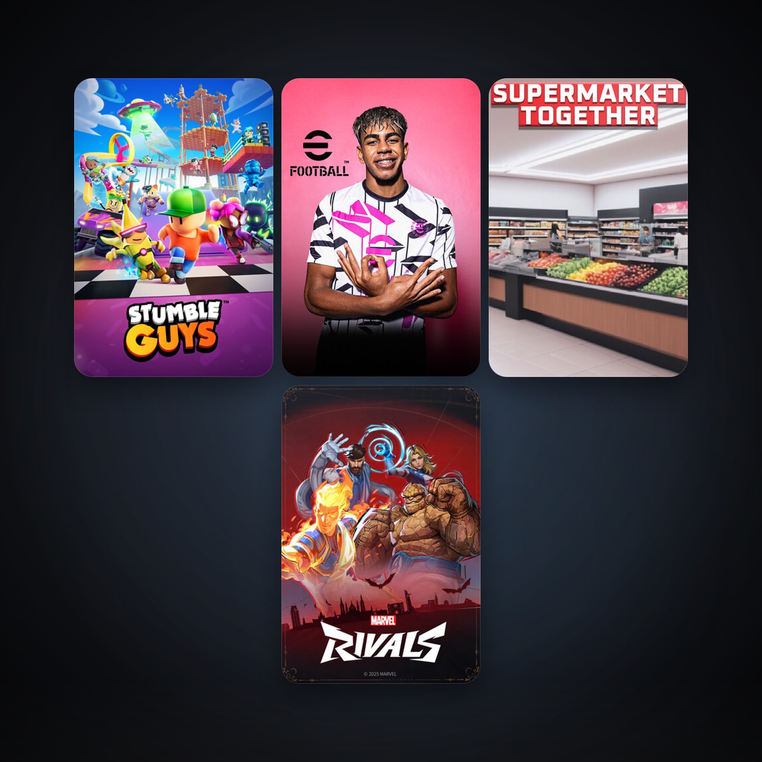 Free CS2 (No Prime) + eFootball 2024, 14 games, clean — HabibiAccounts