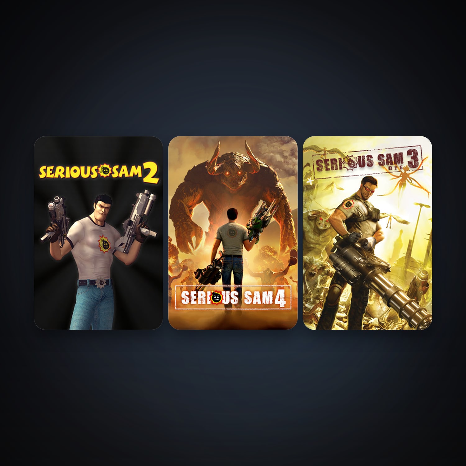 Serious Sam 3: BFE + Serious Sam 2, 5 games, clean — HabibiAccounts