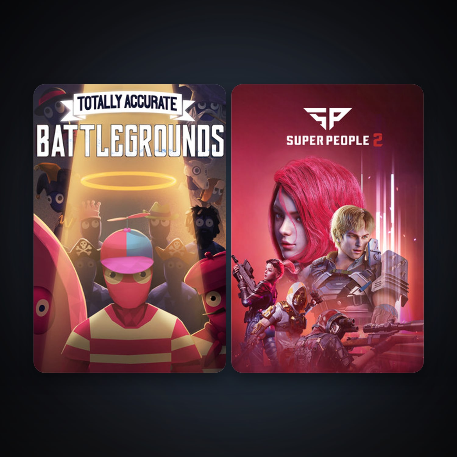 Free CS2 (No Prime) + Totally Accurate Battlegrounds, 12 games, clean — HabibiAccounts