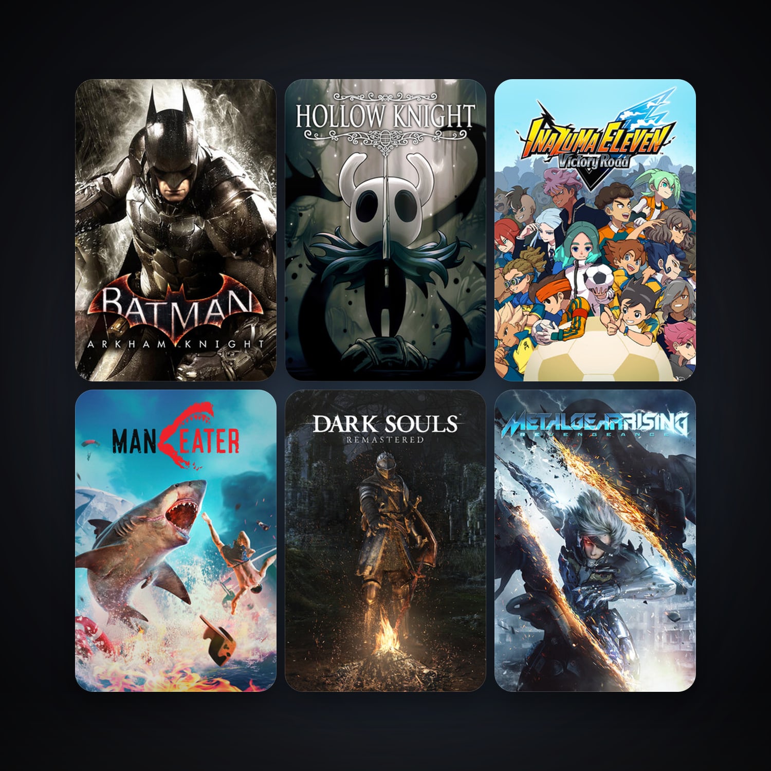 Batman: Arkham Knight + METAL GEAR RISING: REVENGEANCE, 19 games, clean — HabibiAccounts
