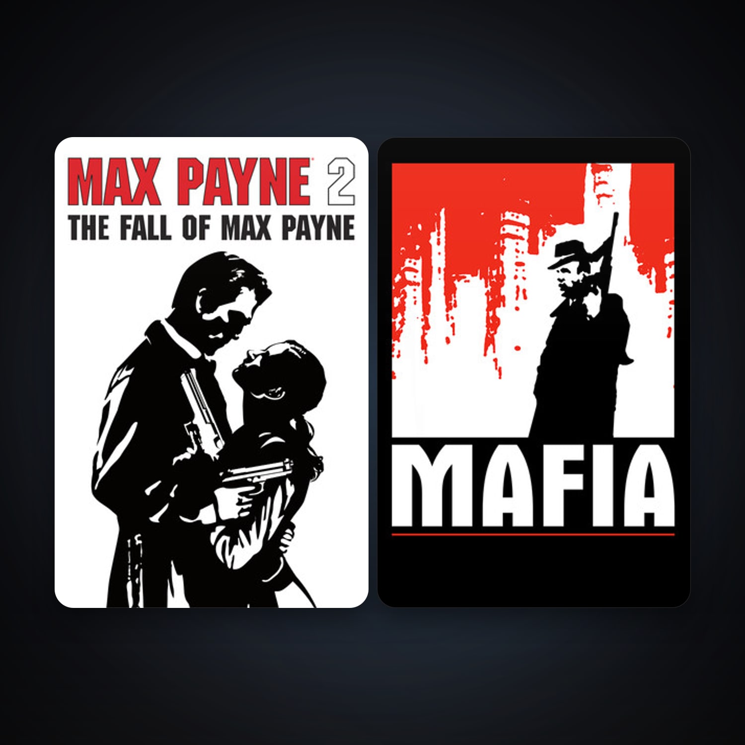 Max Payne 2: The Fall of Max Payne + Mafia, 2 games, clean — HabibiAccounts
