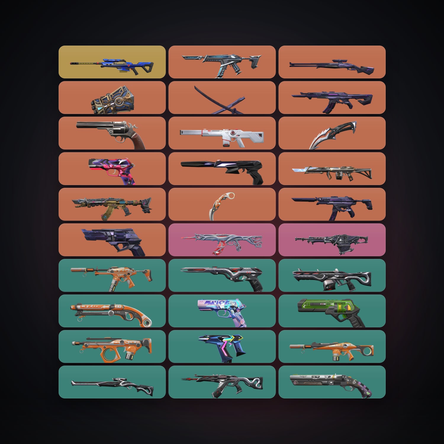 AP Bronze 3 locker — 4 knives, 53 skins, lvl 226 — HabibiAccounts