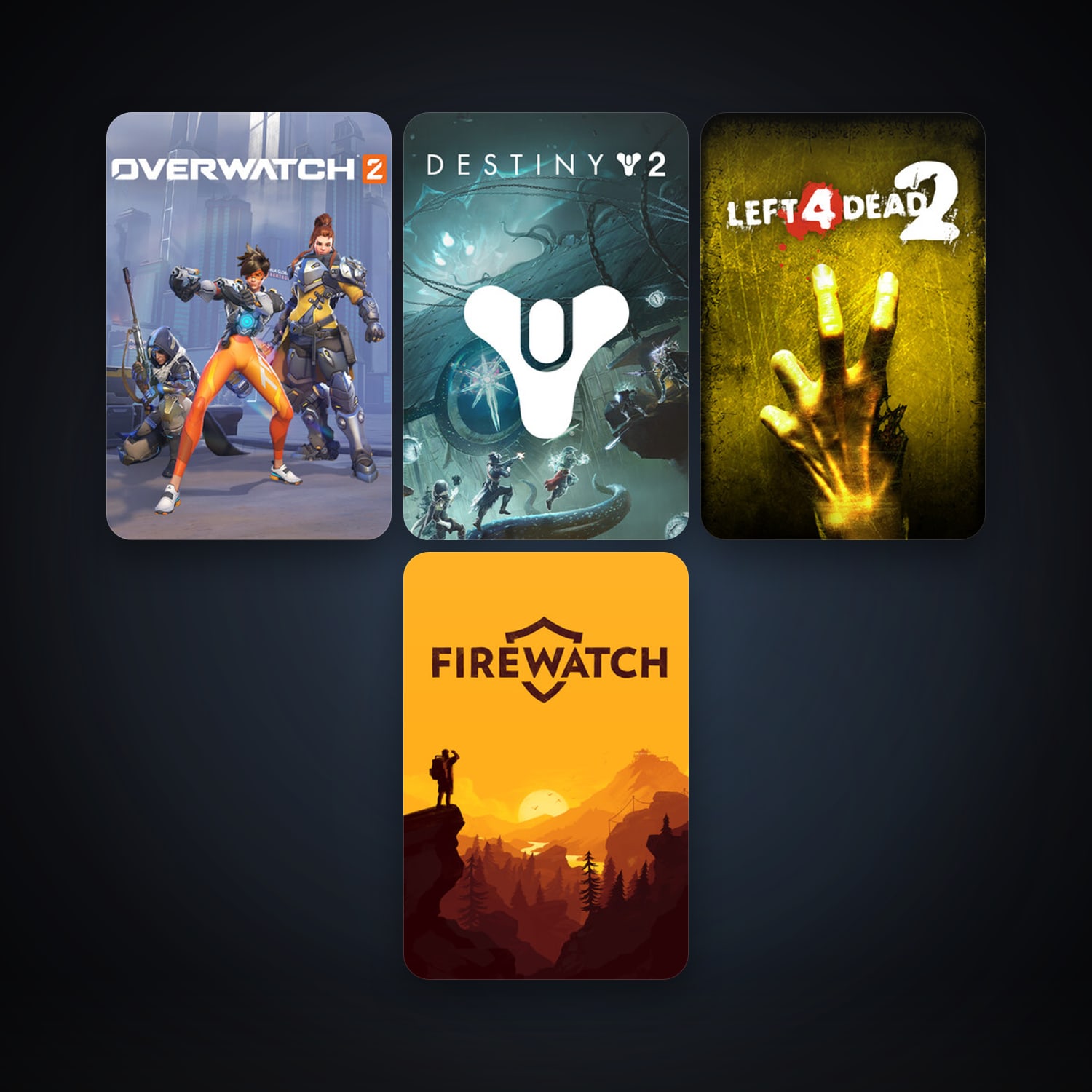 Left 4 Dead 2 + Firewatch, 8 games, clean — HabibiAccounts