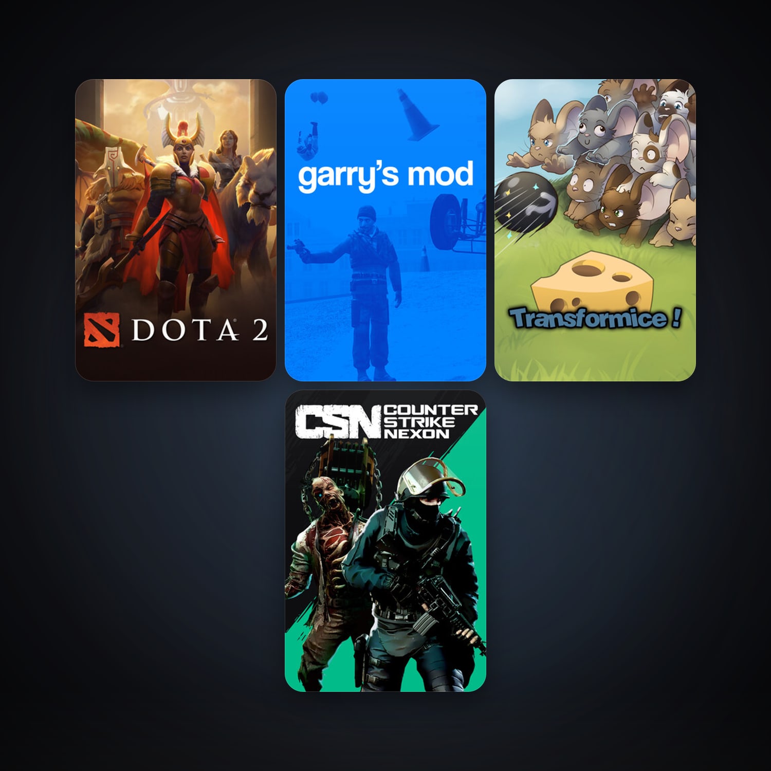 Dota 2 + Garry's Mod, 21 games, clean — HabibiAccounts