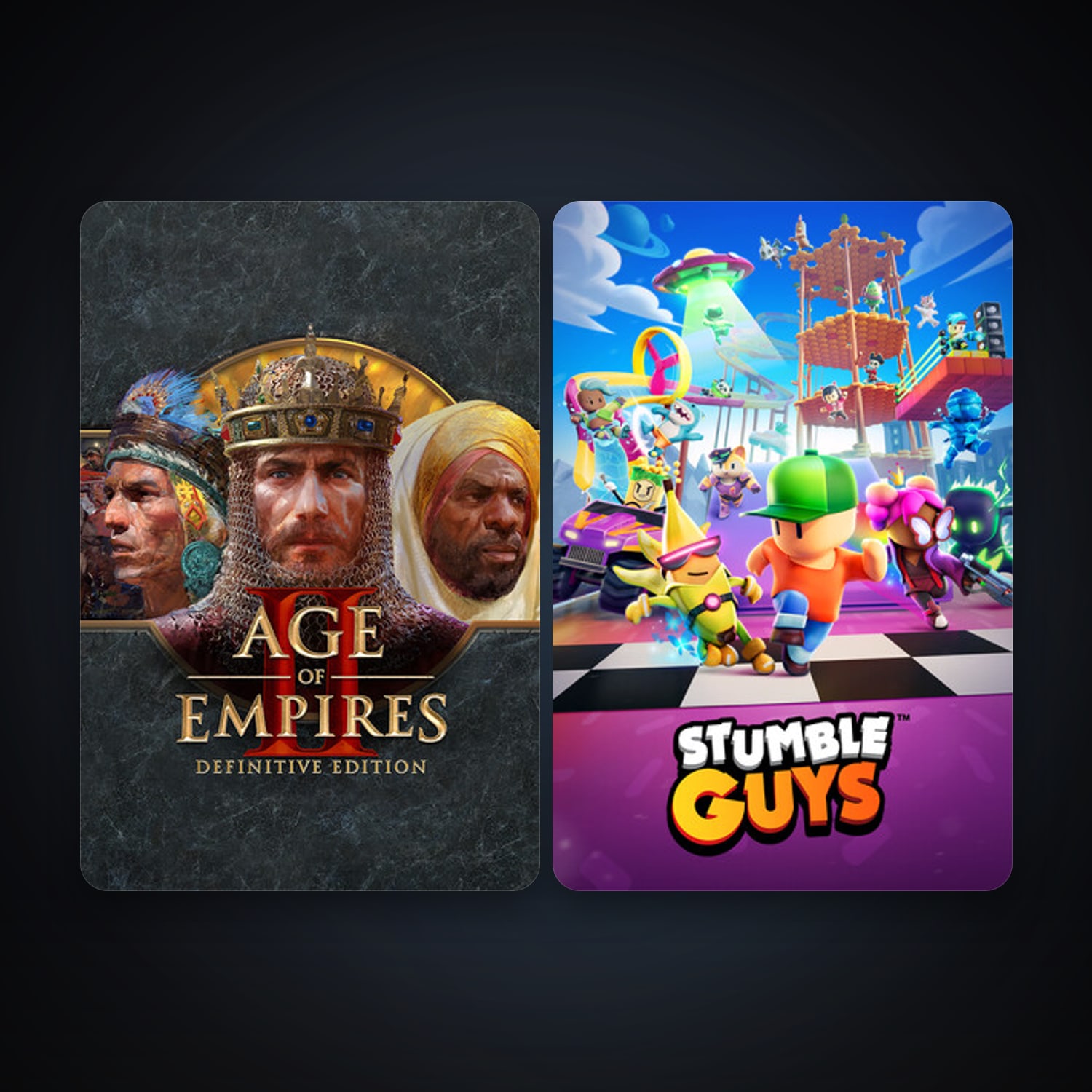 Age of Empires II: Definitive Edition + Stumble Guys, 7 games, clean — HabibiAccounts