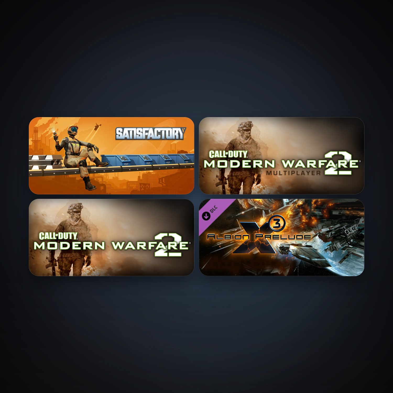 Call of Duty: Modern Warfare 2 (2009) + Call of Duty: Modern Warfare 2 - Multiplayer (2009), 13 games, clean — HabibiAccounts