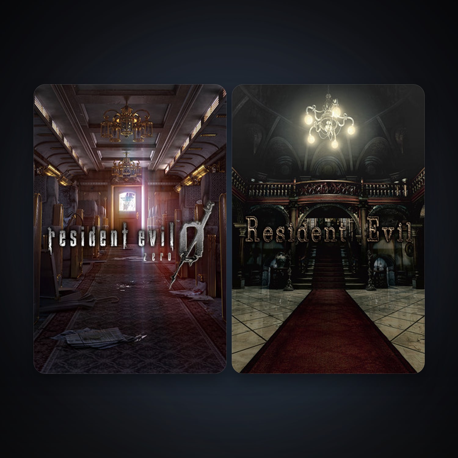 Resident Evil / biohazard HD REMASTER + Resident Evil 0 / biohazard 0 HD REMASTER, 2 games, clean — HabibiAccounts