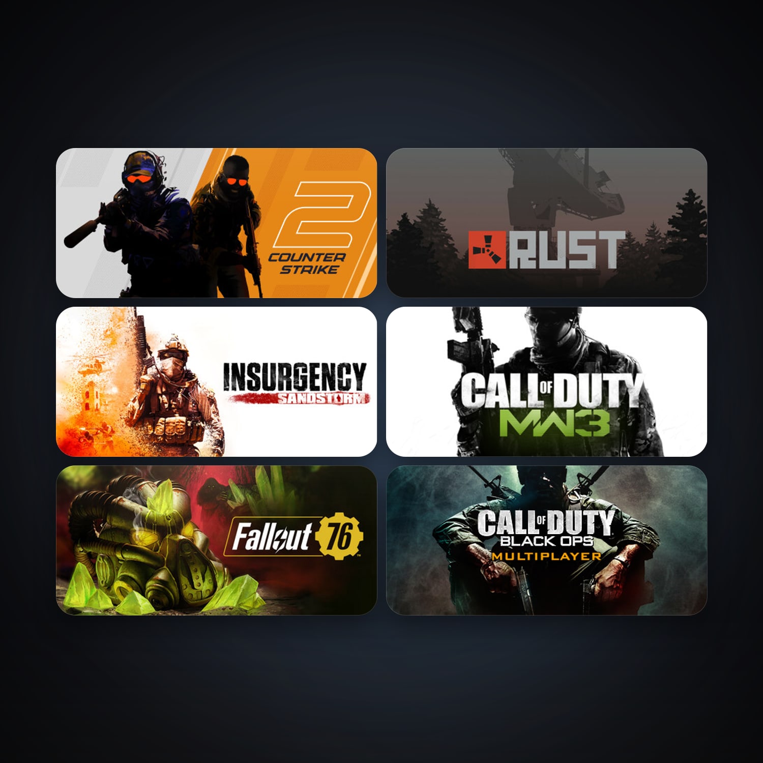 CS2 Prime + Call of Duty: Modern Warfare 3 - Multiplayer, 206 games, Steam 12, clean — HabibiAccounts