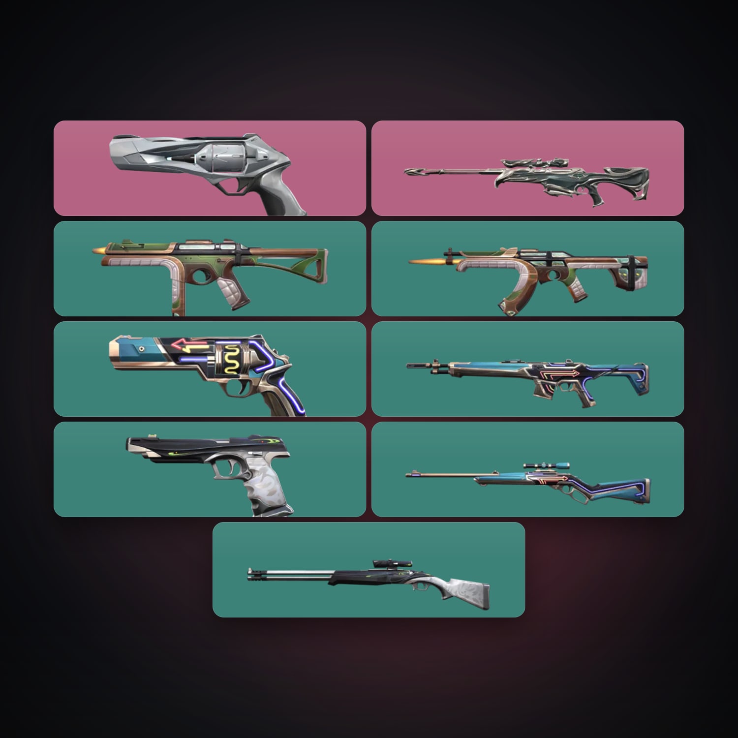 AP locker — 10 skins, lvl 14 — HabibiAccounts