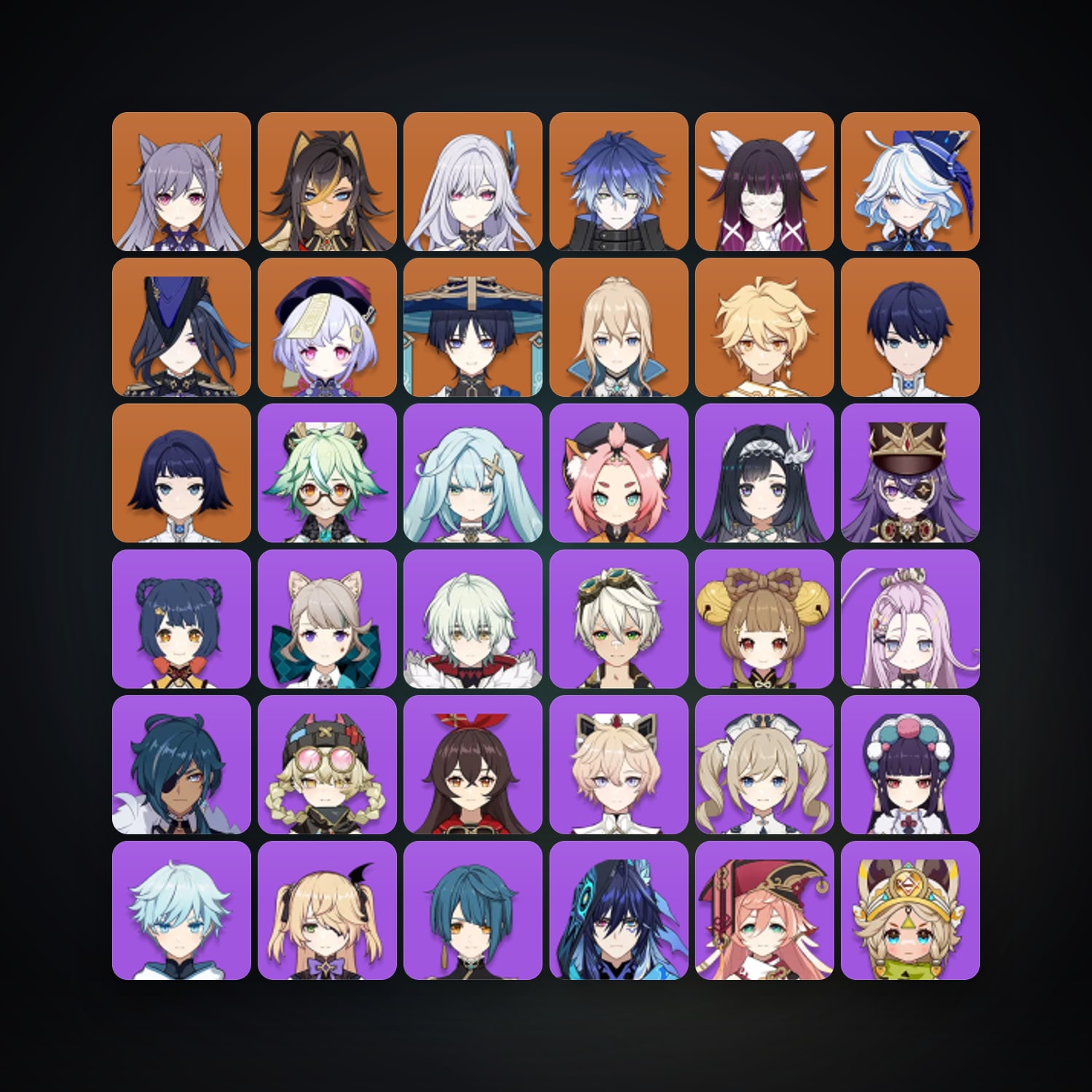 Genshin Impact | AR 55 | 45 Chars | 10× 5★ — Genshin / miHoYo Account — HabibiAccounts