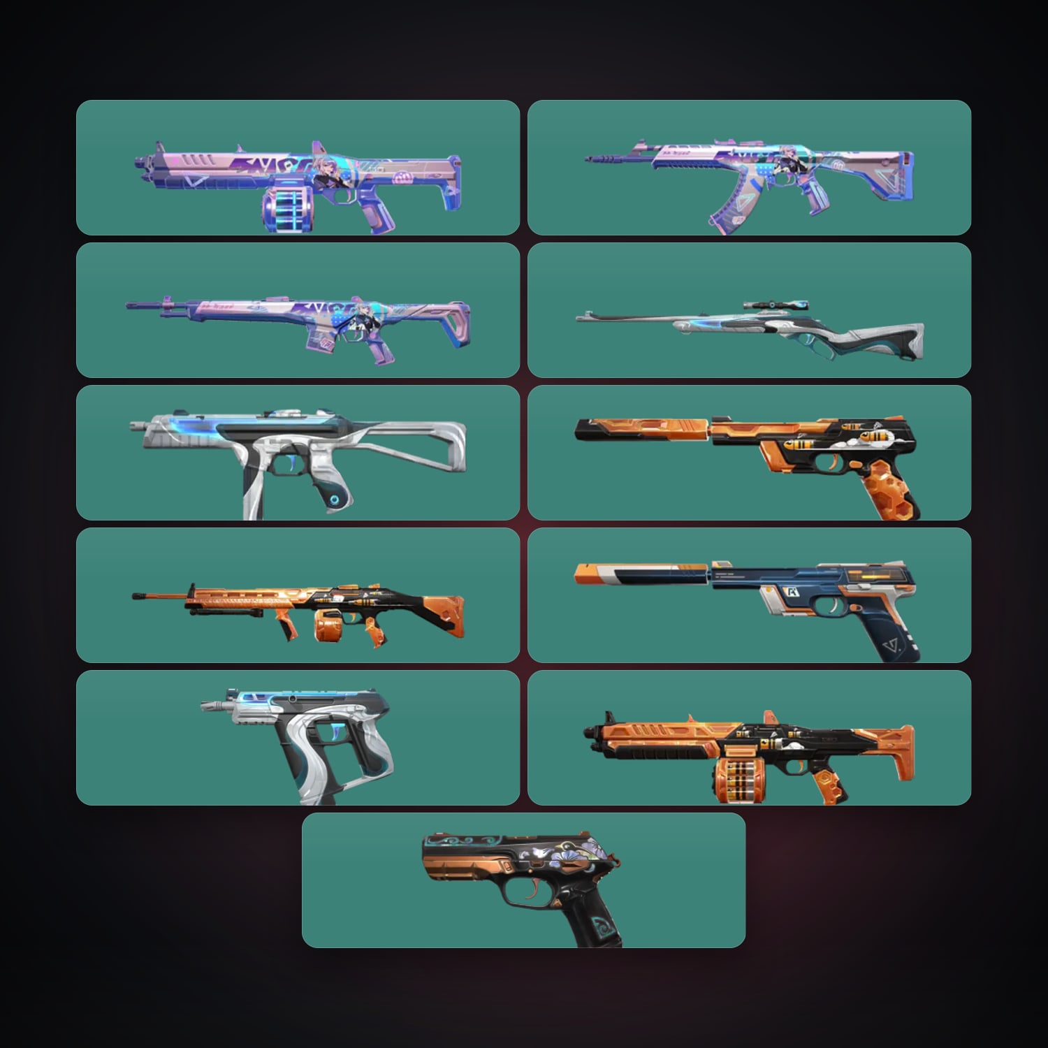EU locker — 11 skins, lvl 21 — HabibiAccounts