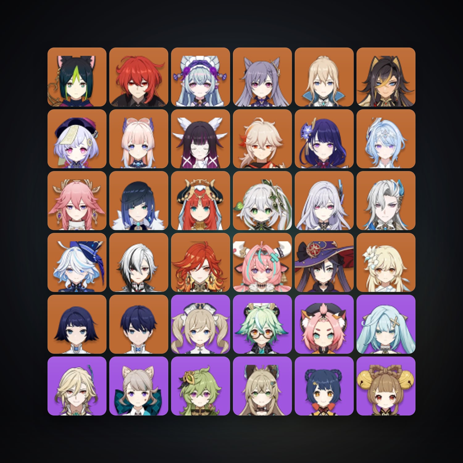 Genshin Impact | AR 60 | 75 Chars | 23× 5★ — Genshin / miHoYo Account — HabibiAccounts