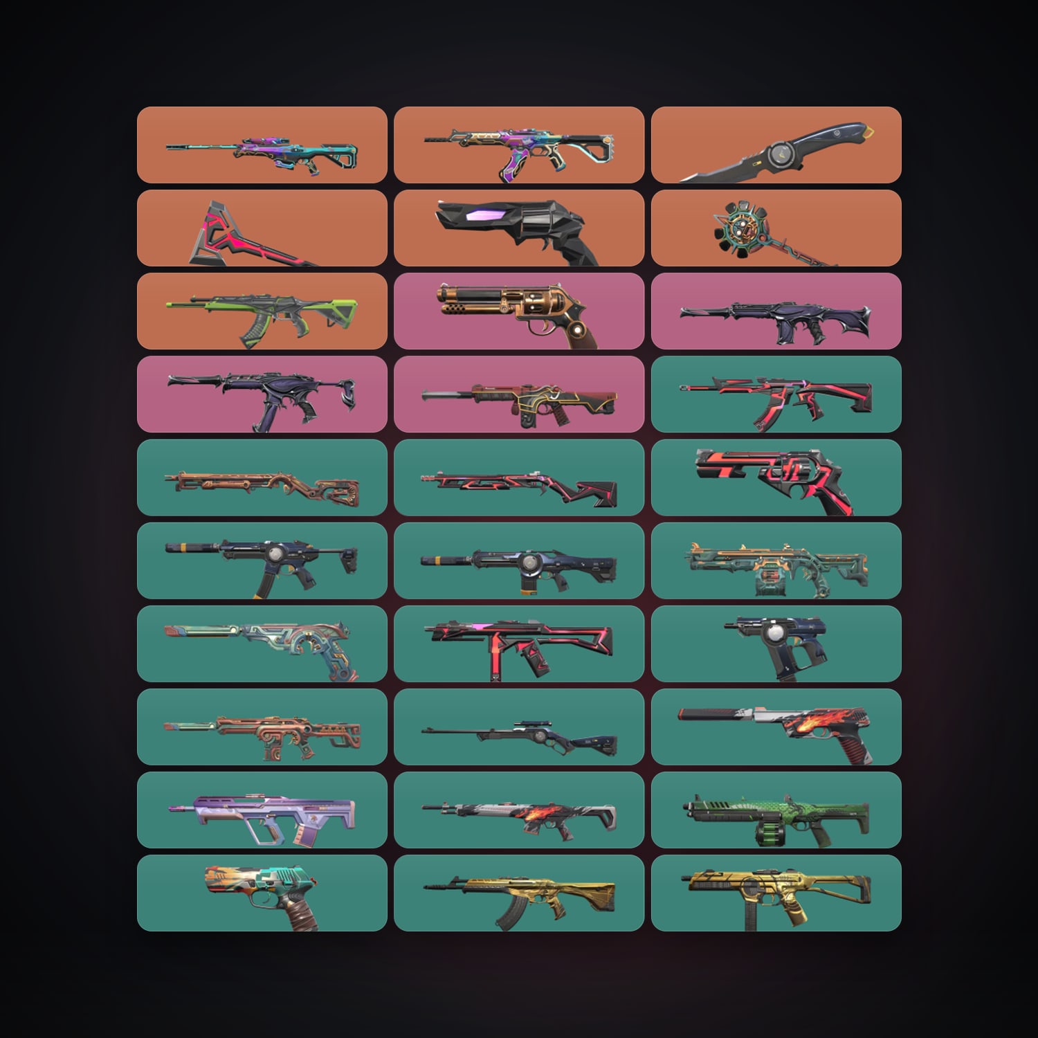 EU Gold 3 locker — 3 knives, 52 skins, lvl 158 — HabibiAccounts