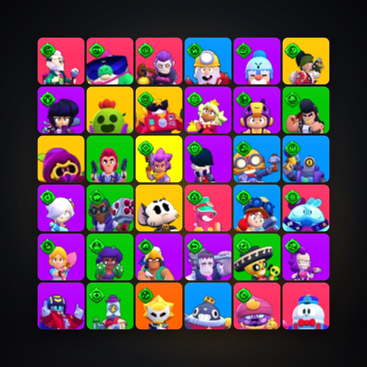 106 Brawlers | 46.5K Trophies | TH 16 — Supercell Account — HabibiAccounts