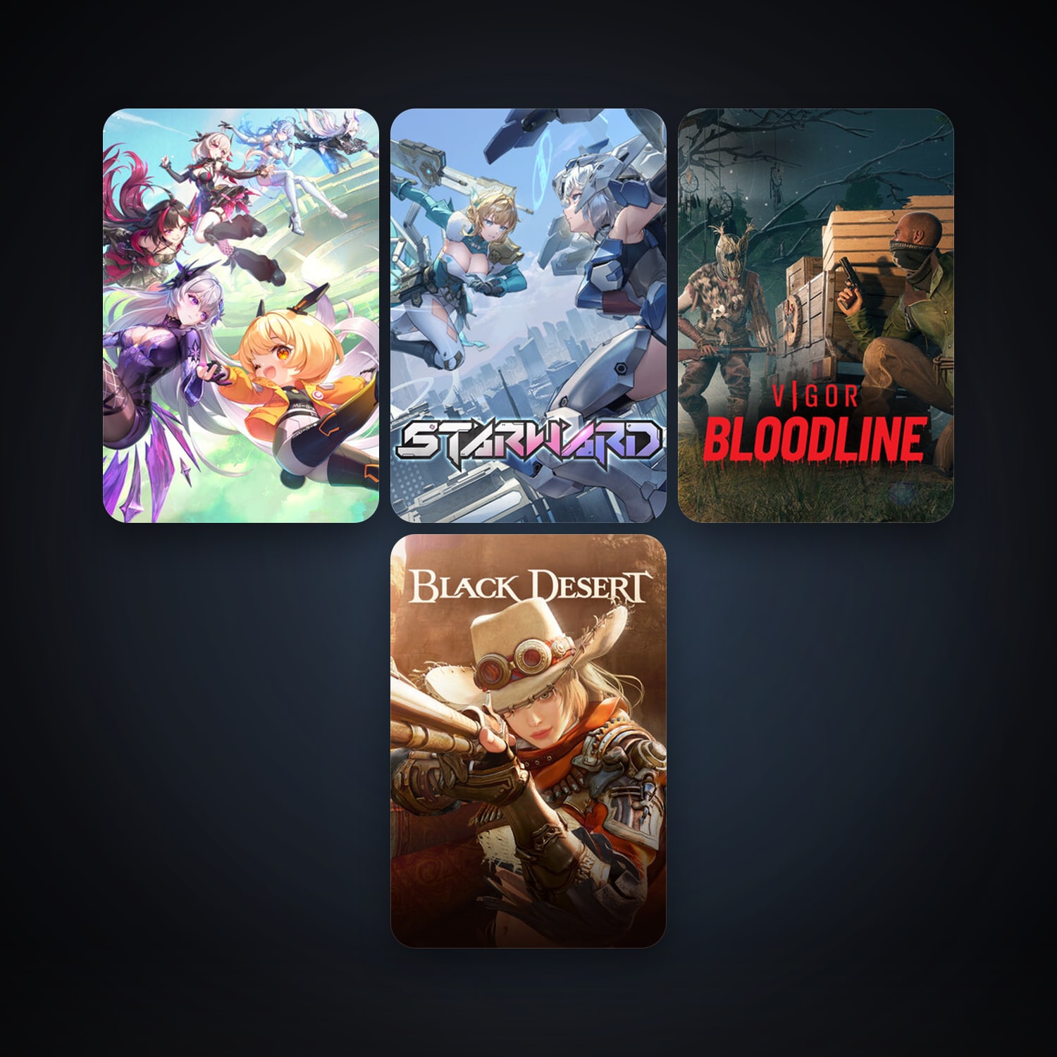 Black Desert Online + Tower of Fantasy, 8 games, clean — HabibiAccounts