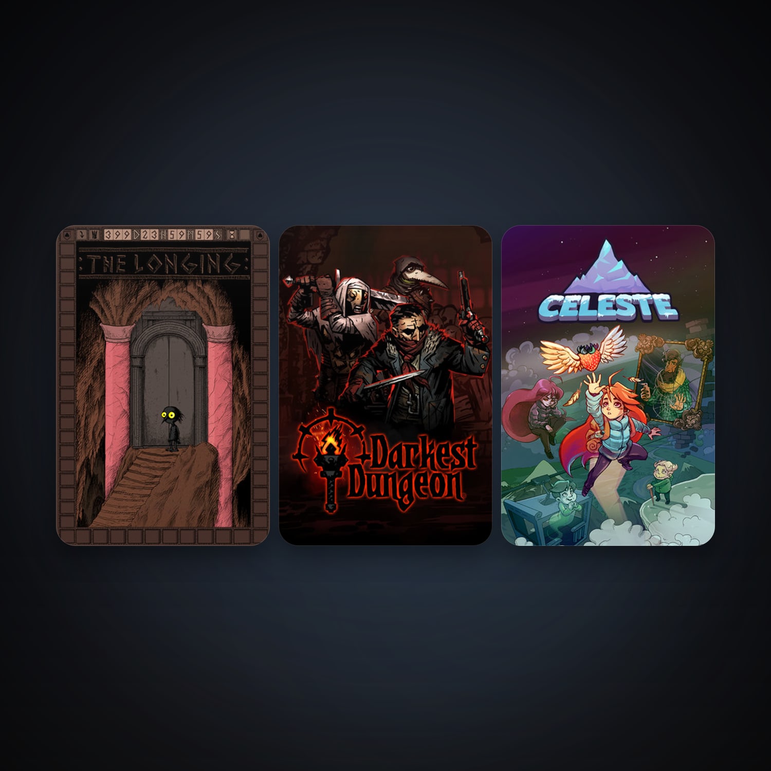 Darkest Dungeon + Celeste, 7 games, clean — HabibiAccounts