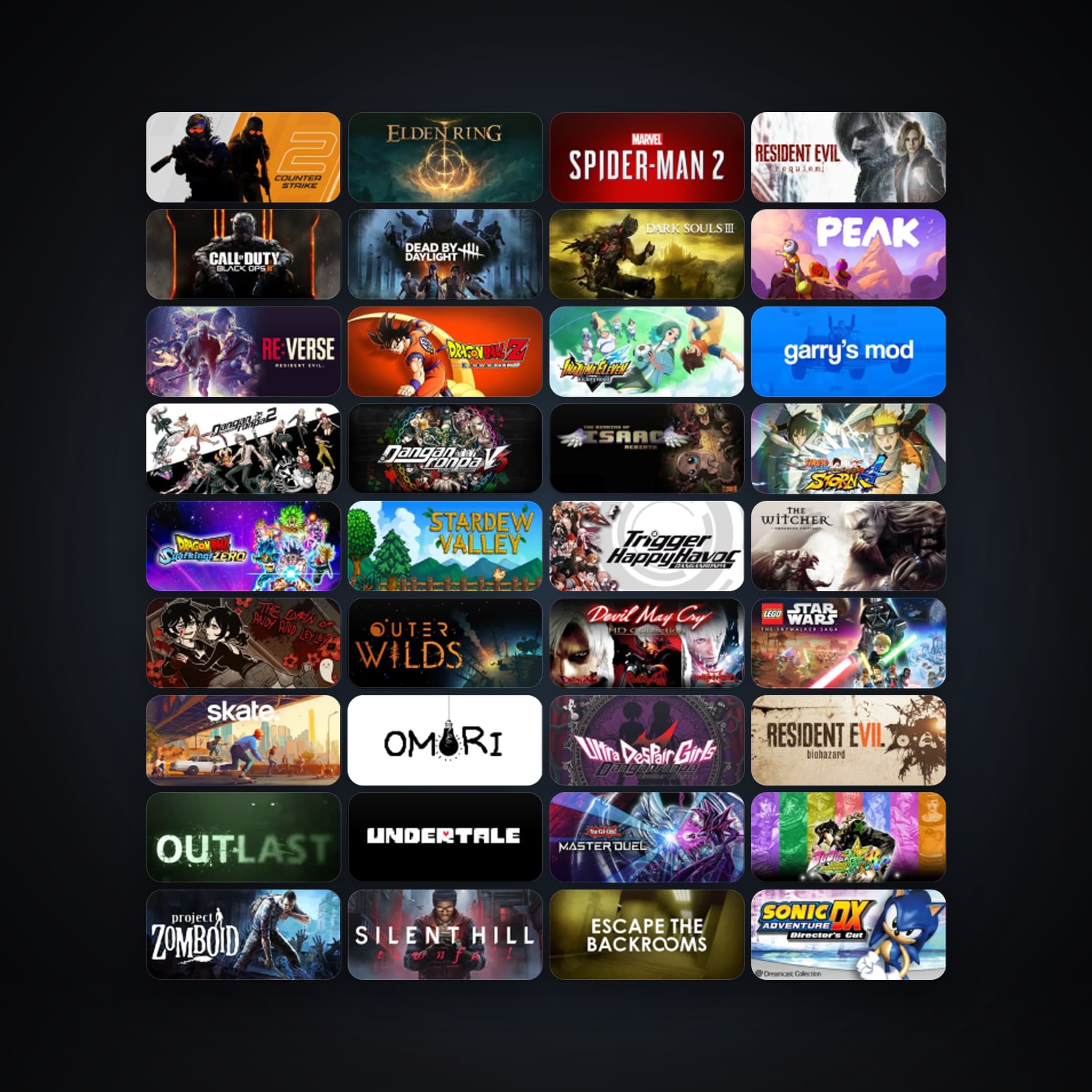 Steam 143 games, Steam 11, clean — HabibiAccounts