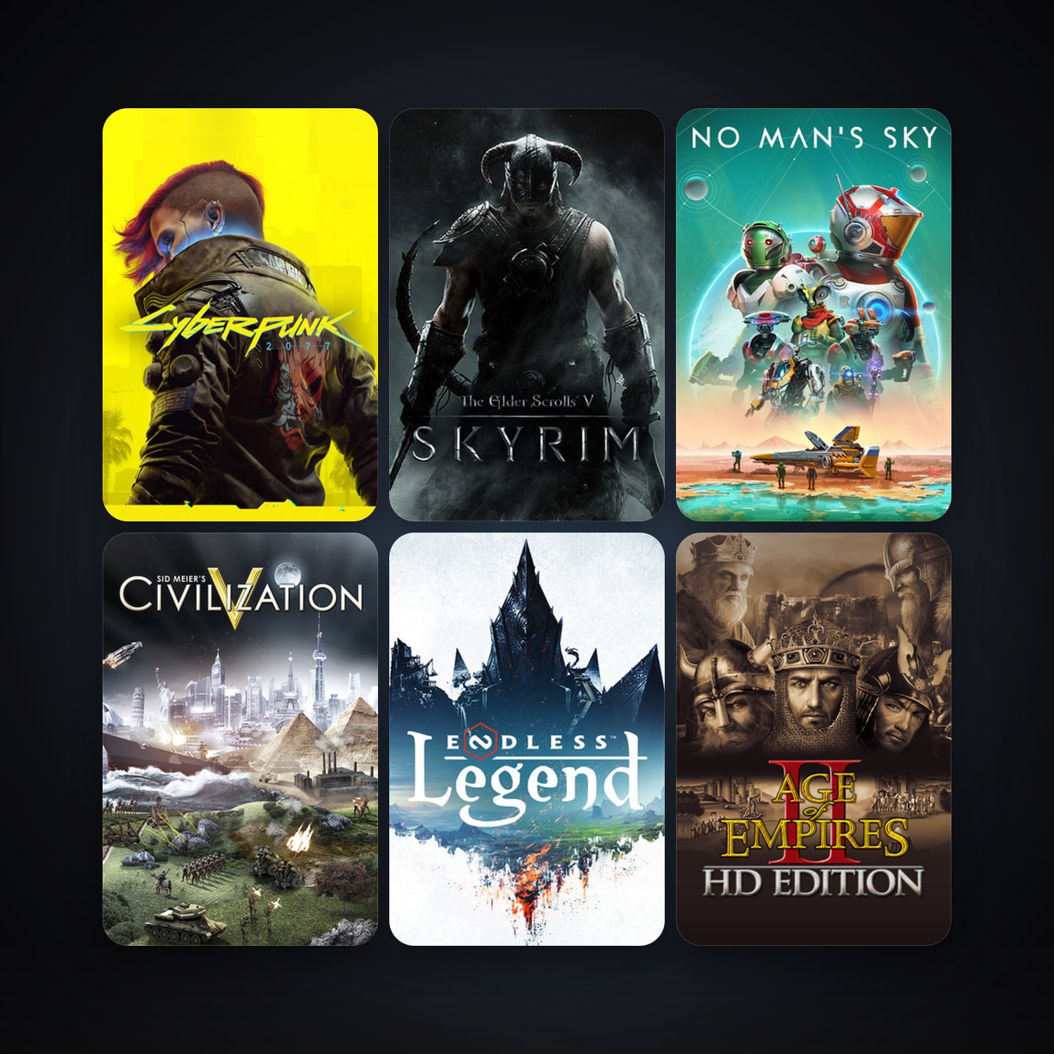 Sid Meier's Civilization V + The Elder Scrolls V: Skyrim, 71 games, clean — HabibiAccounts